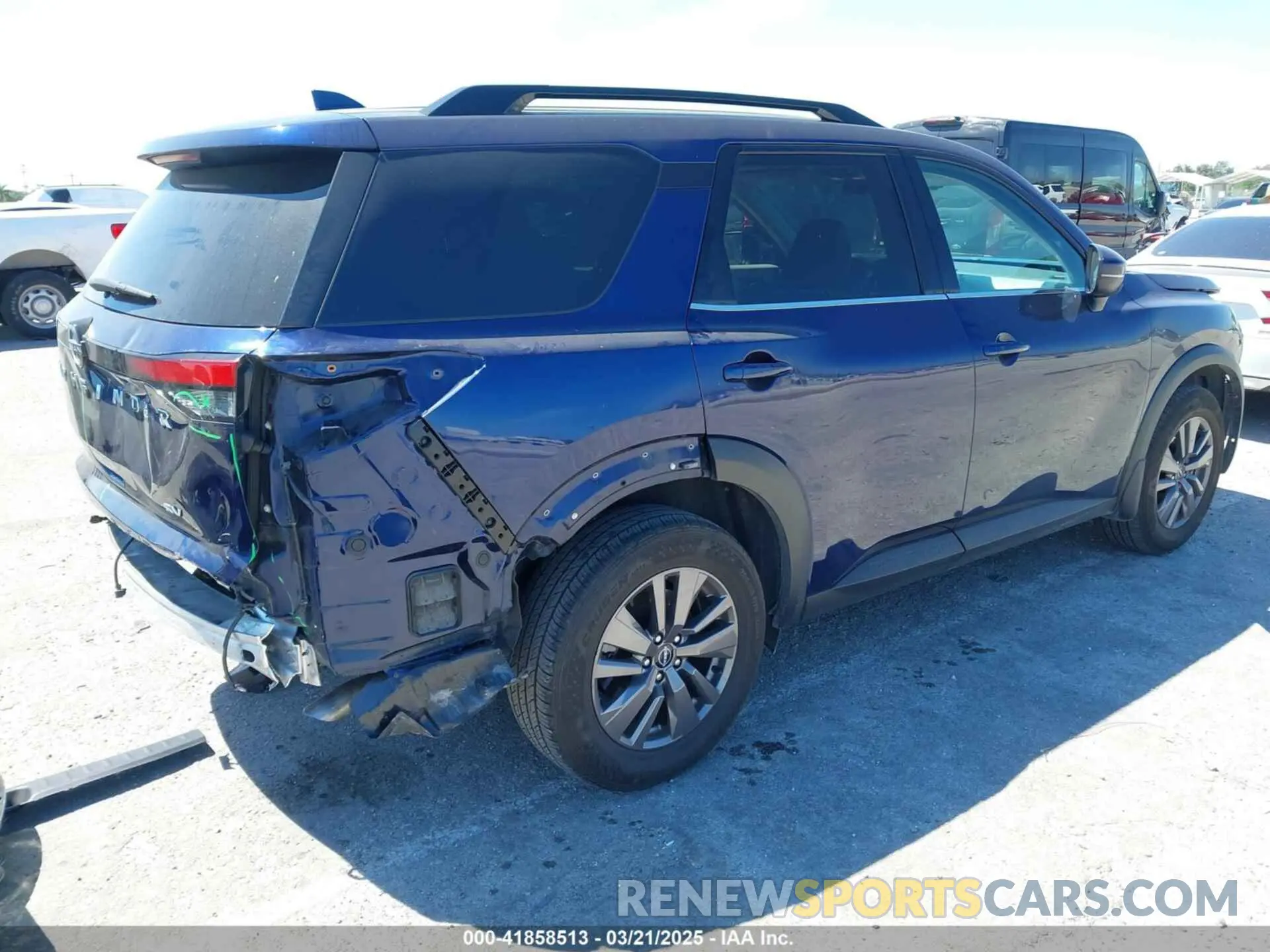 4 fotografías del automóvil dañado 5N1DR3BAXNC239233 NISSAN PATHFINDER 2022