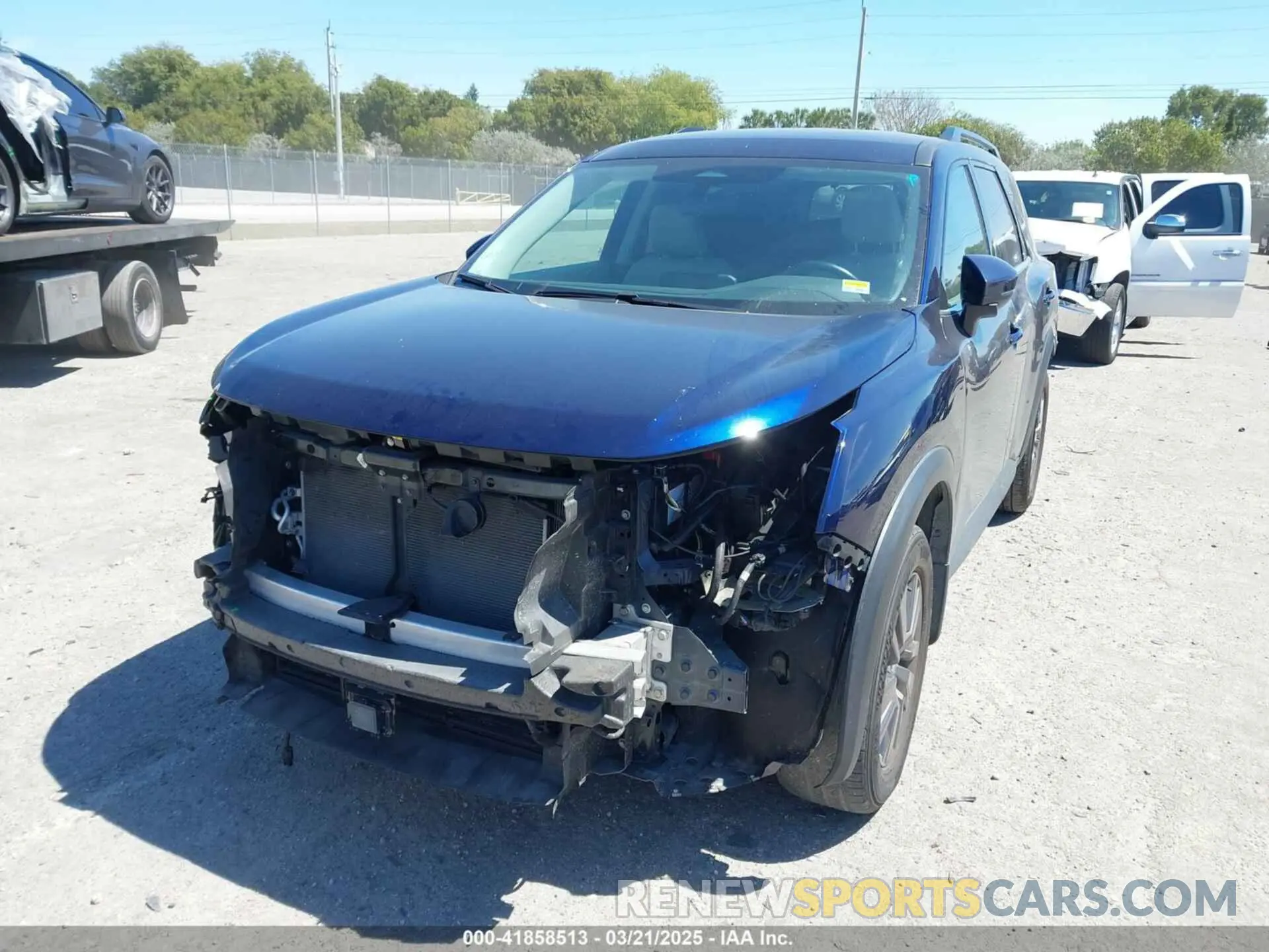 6 fotografías del automóvil dañado 5N1DR3BAXNC239233 NISSAN PATHFINDER 2022