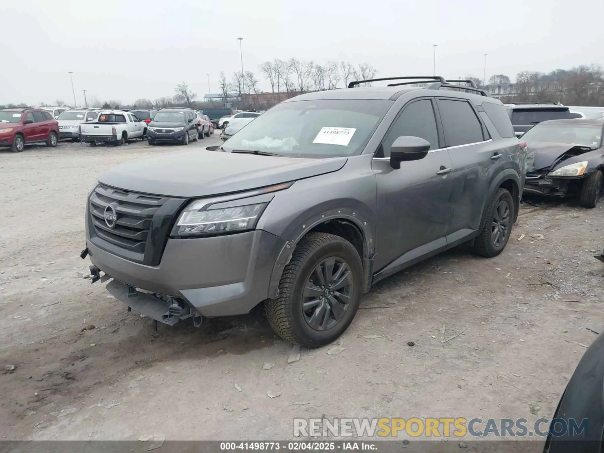 2 fotografías del automóvil dañado 5N1DR3BB1NC216710 NISSAN PATHFINDER 2022