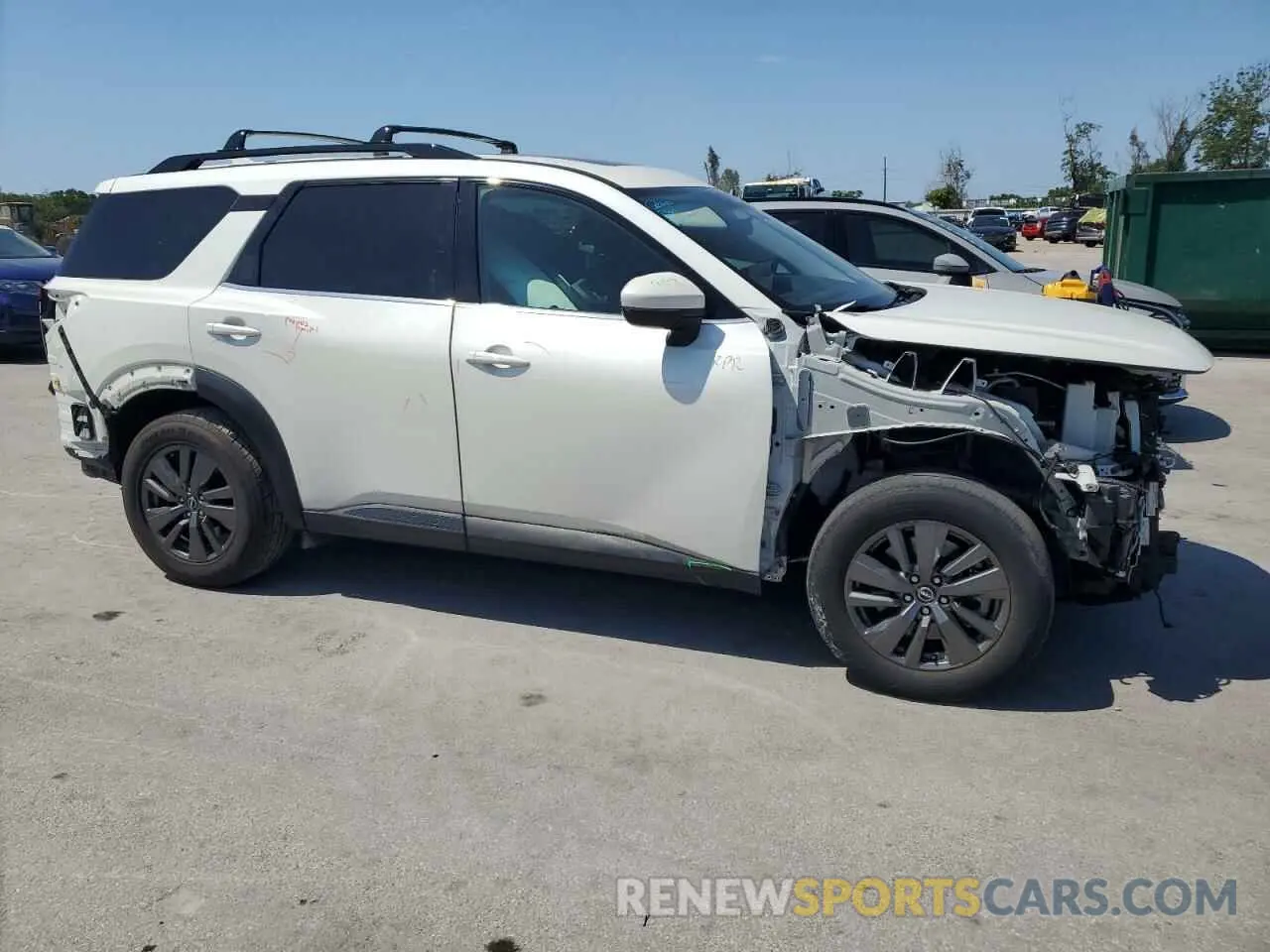 4 fotografías del automóvil dañado 5N1DR3BB8NC216798 NISSAN PATHFINDER 2022