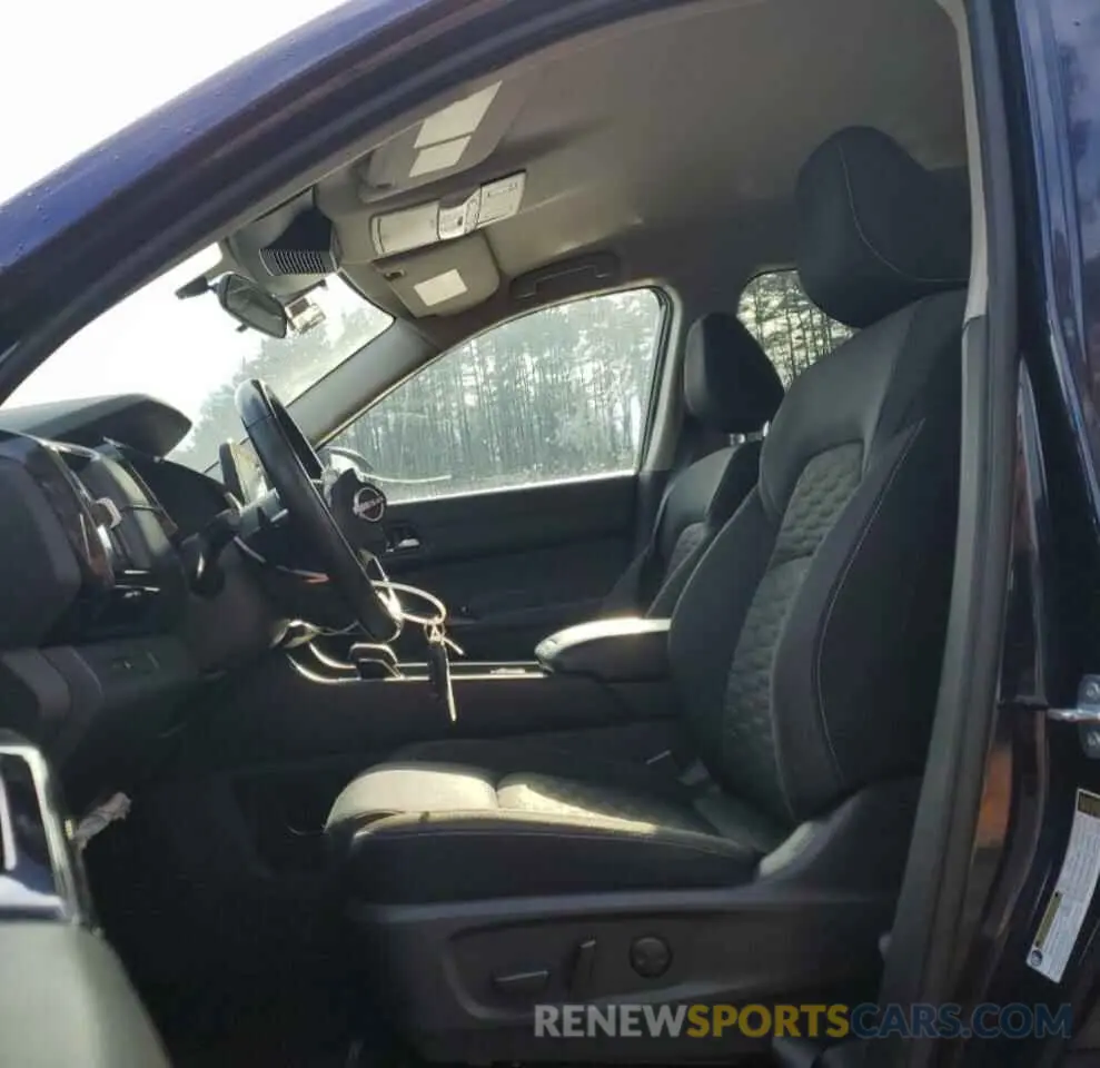 7 fotografías del automóvil dañado 5N1DR3BC0NC213967 NISSAN PATHFINDER 2022