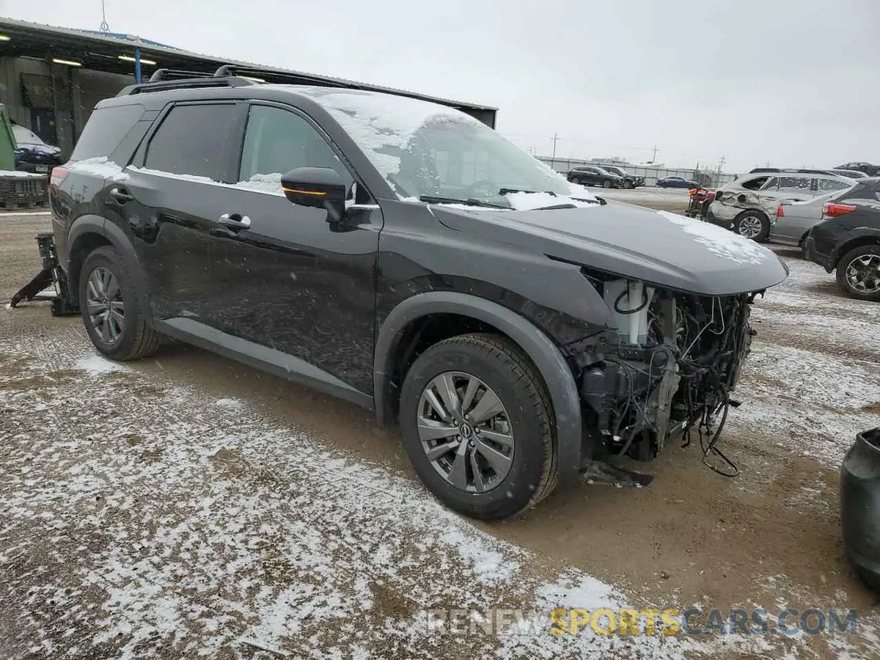 4 fotografías del automóvil dañado 5N1DR3BC0NC245978 NISSAN PATHFINDER 2022