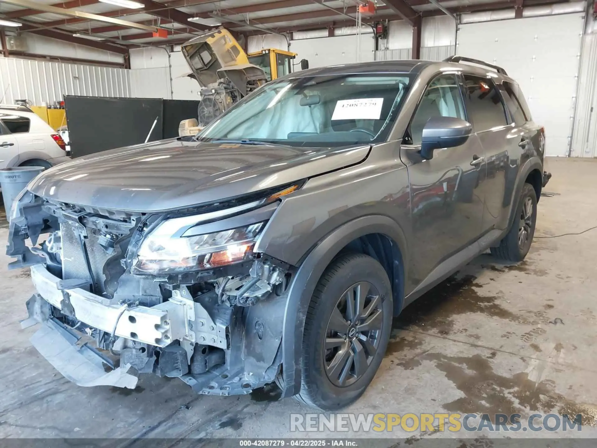2 fotografías del automóvil dañado 5N1DR3BC3NC213705 NISSAN PATHFINDER 2022