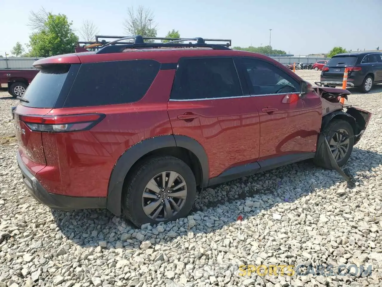 3 fotografías del automóvil dañado 5N1DR3BC3NC244940 NISSAN PATHFINDER 2022