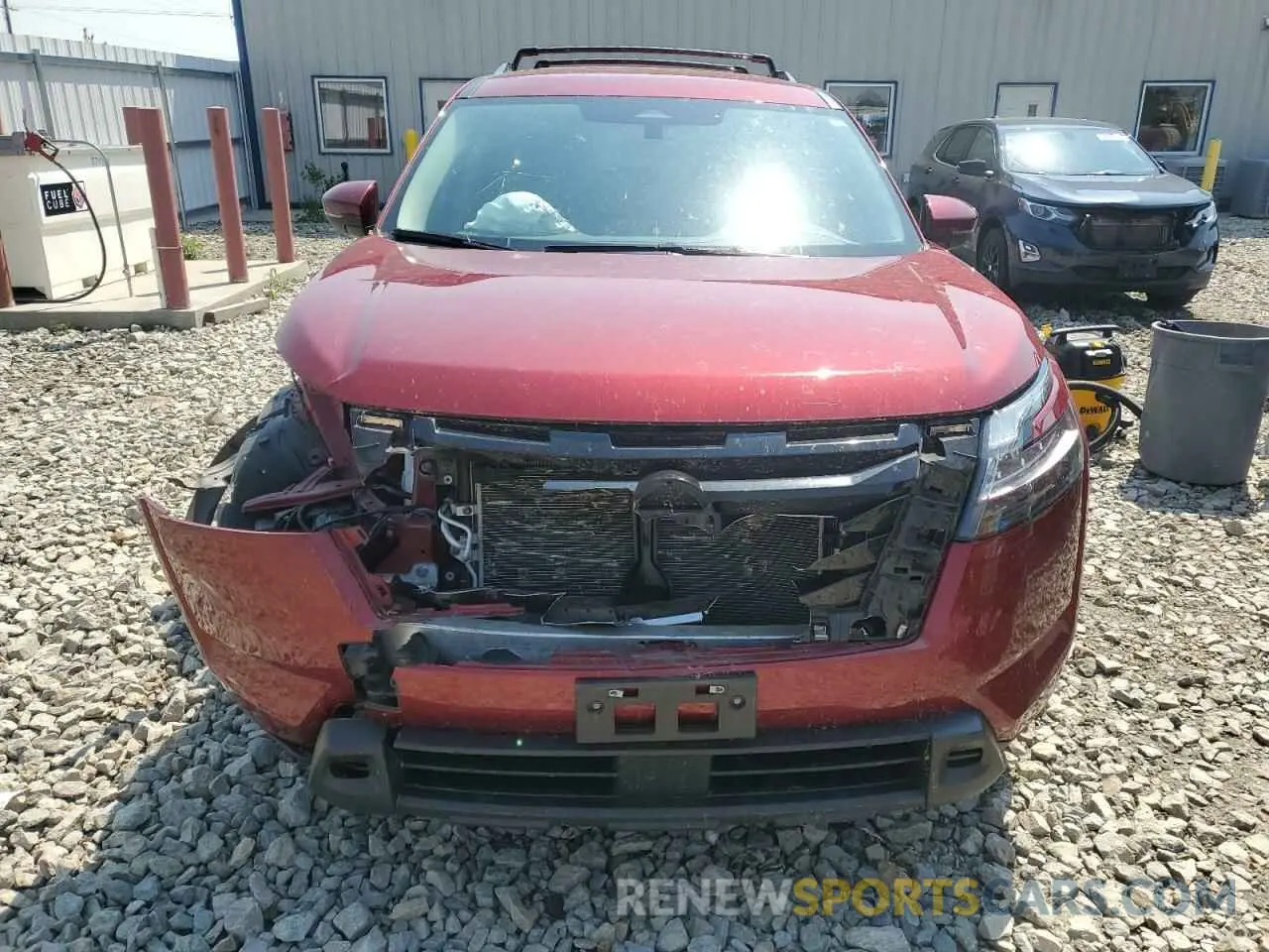 5 fotografías del automóvil dañado 5N1DR3BC3NC244940 NISSAN PATHFINDER 2022