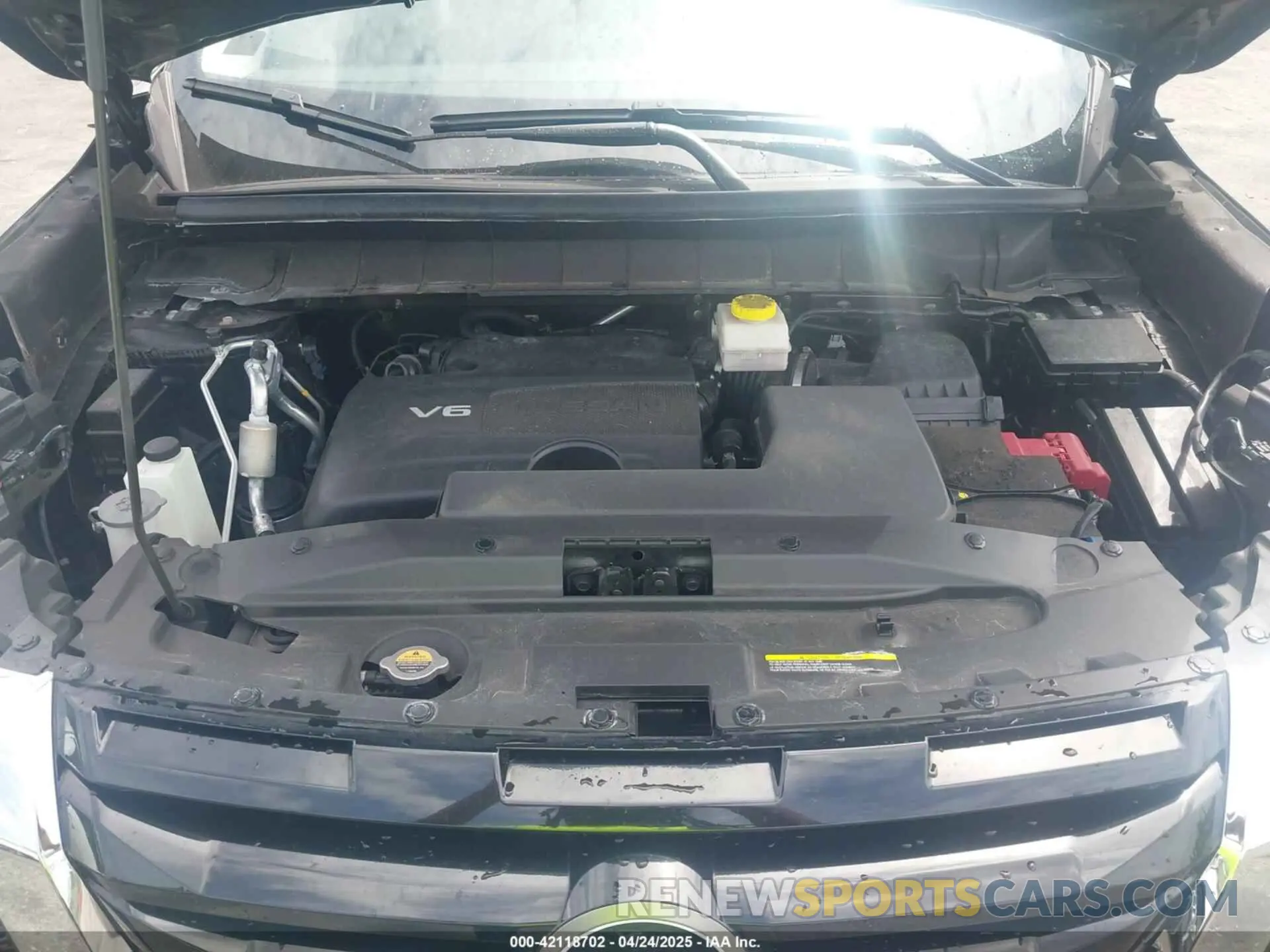 10 fotografías del automóvil dañado 5N1DR3BC3NC261804 NISSAN PATHFINDER 2022