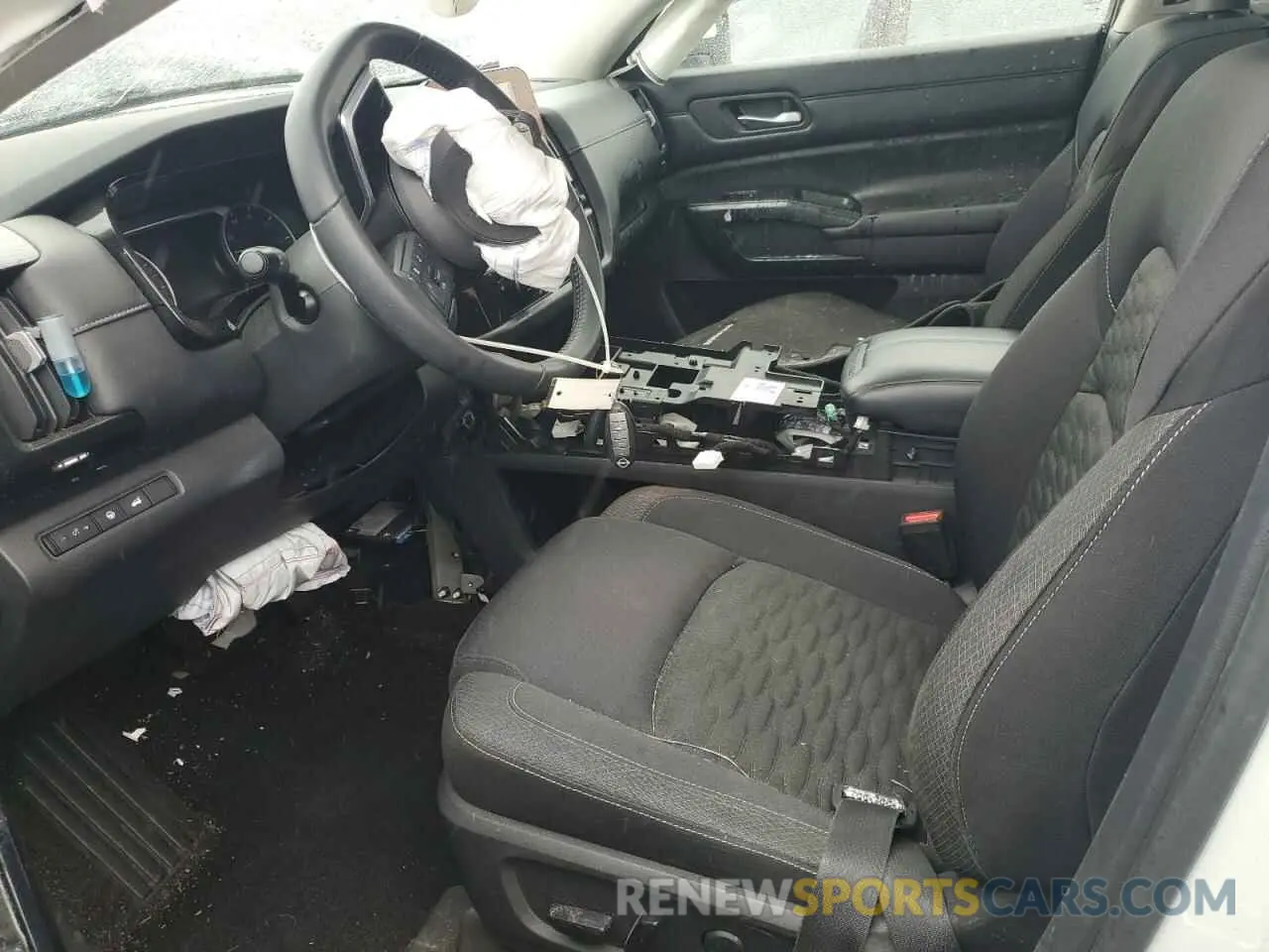 7 fotografías del automóvil dañado 5N1DR3BD6NC215196 NISSAN PATHFINDER 2022