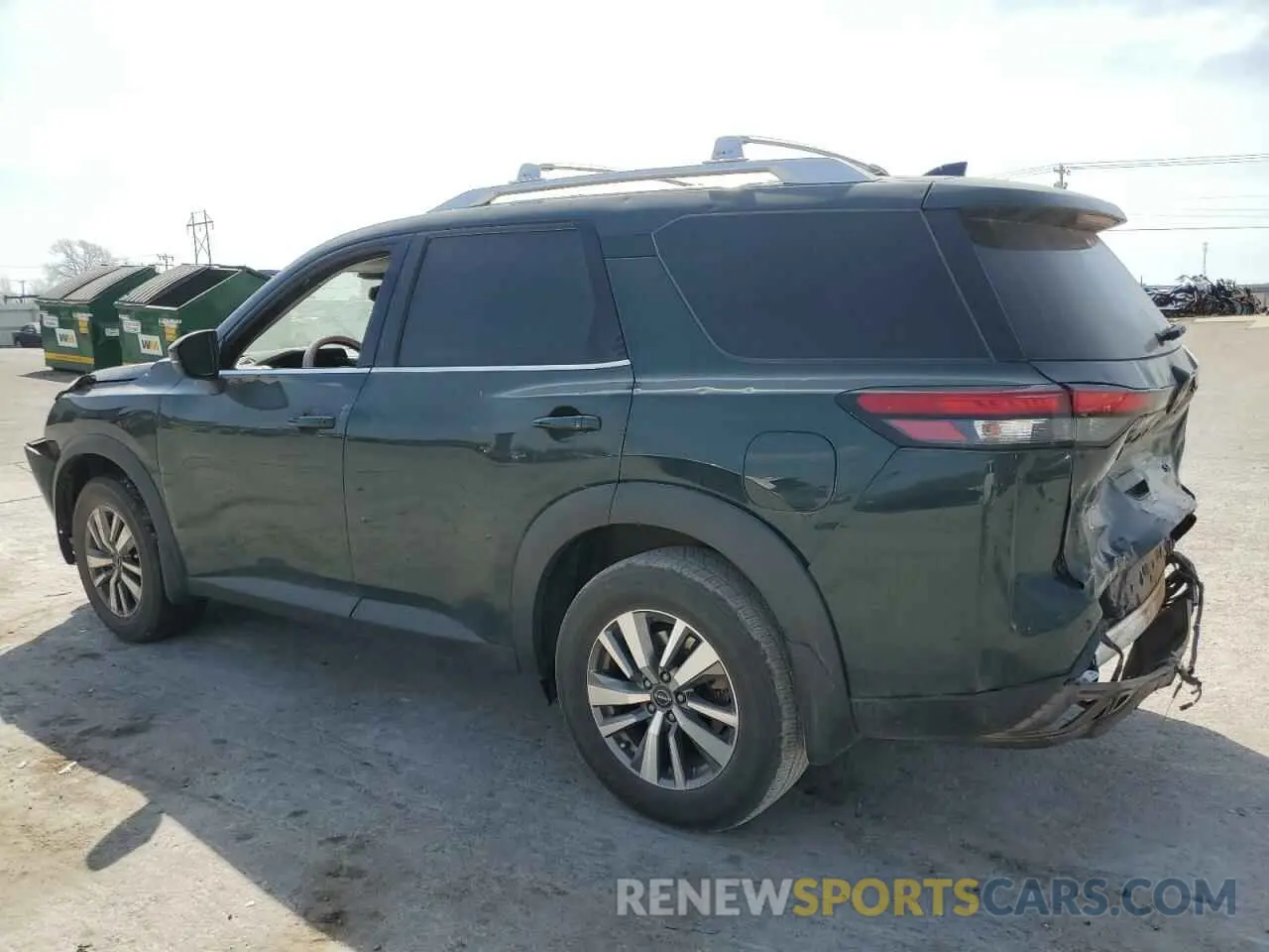2 fotografías del automóvil dañado 5N1DR3CA0NC242799 NISSAN PATHFINDER 2022