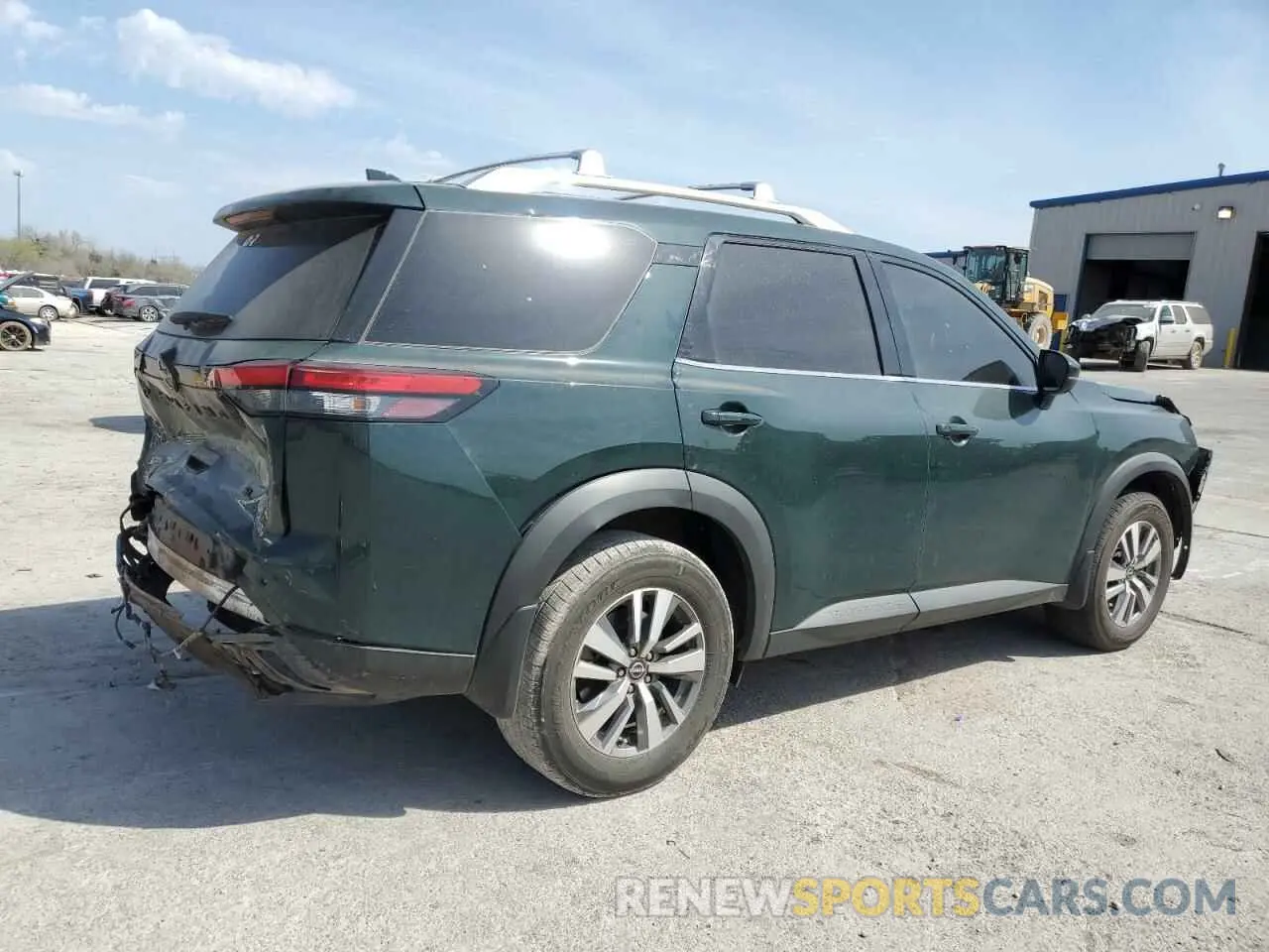 3 fotografías del automóvil dañado 5N1DR3CA0NC242799 NISSAN PATHFINDER 2022