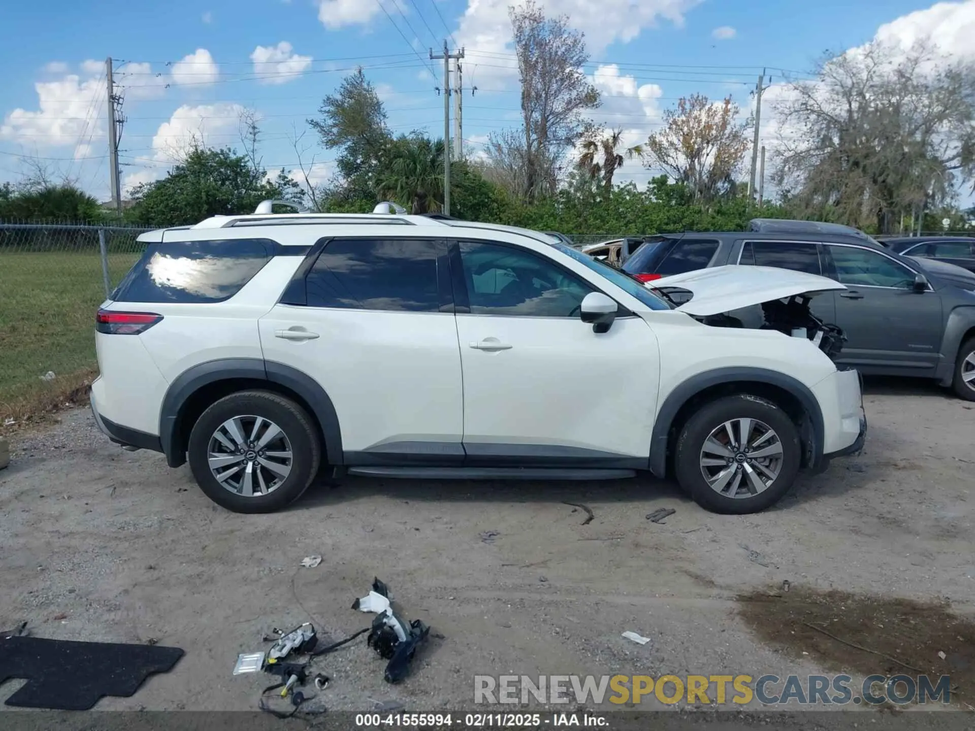 13 fotografías del automóvil dañado 5N1DR3CA1NC200870 NISSAN PATHFINDER 2022