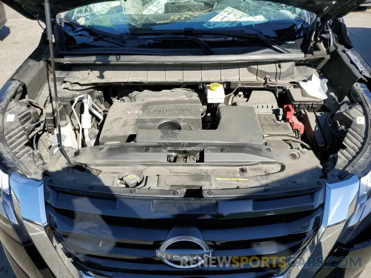 12 fotografías del automóvil dañado 5N1DR3CA5NC253815 NISSAN PATHFINDER 2022
