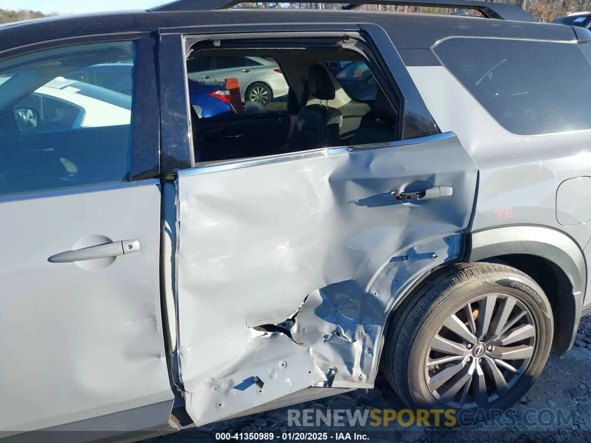 17 fotografías del automóvil dañado 5N1DR3CB0NC207186 NISSAN PATHFINDER 2022