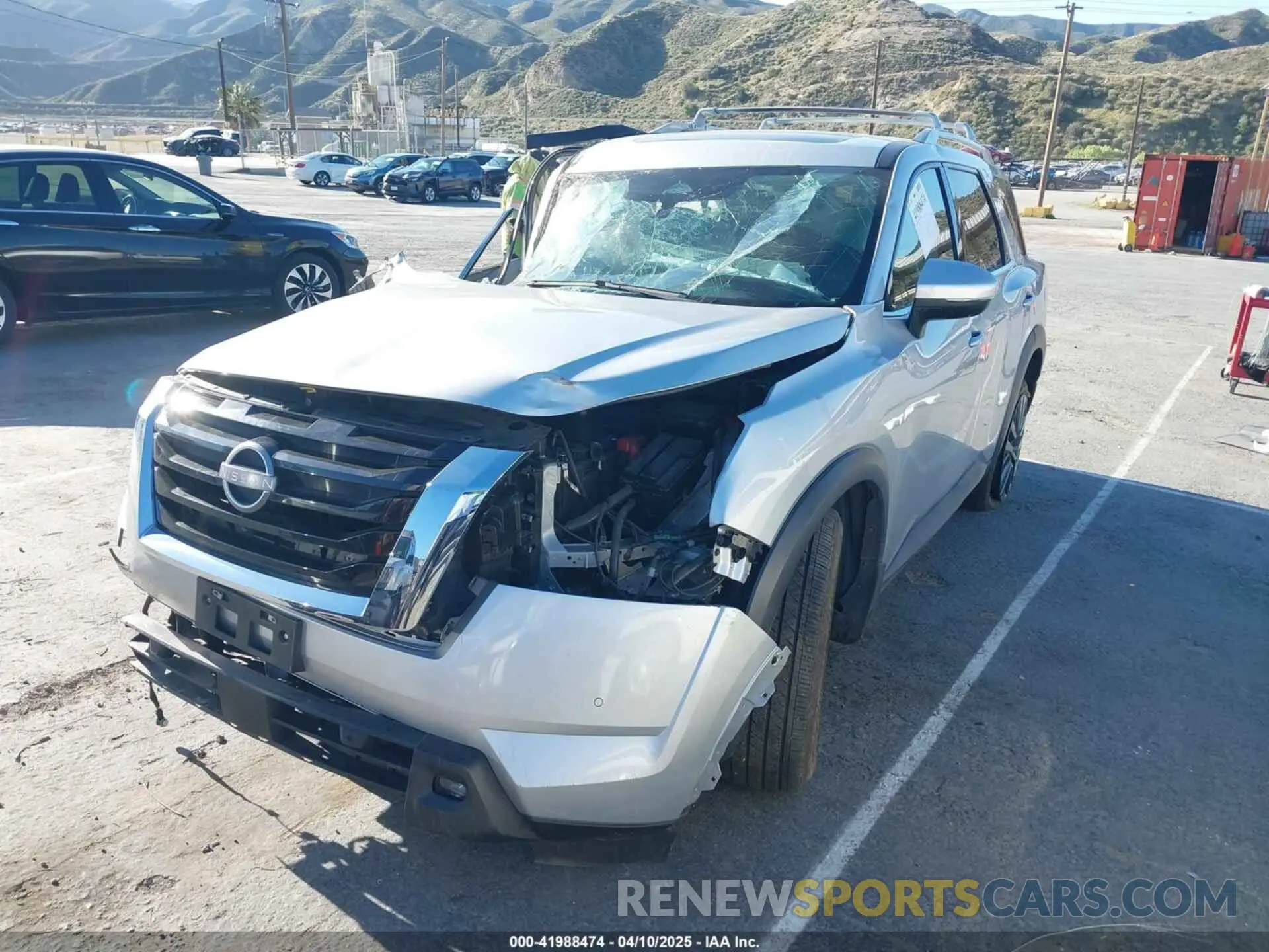 2 fotografías del automóvil dañado 5N1DR3CB0NC217264 NISSAN PATHFINDER 2022