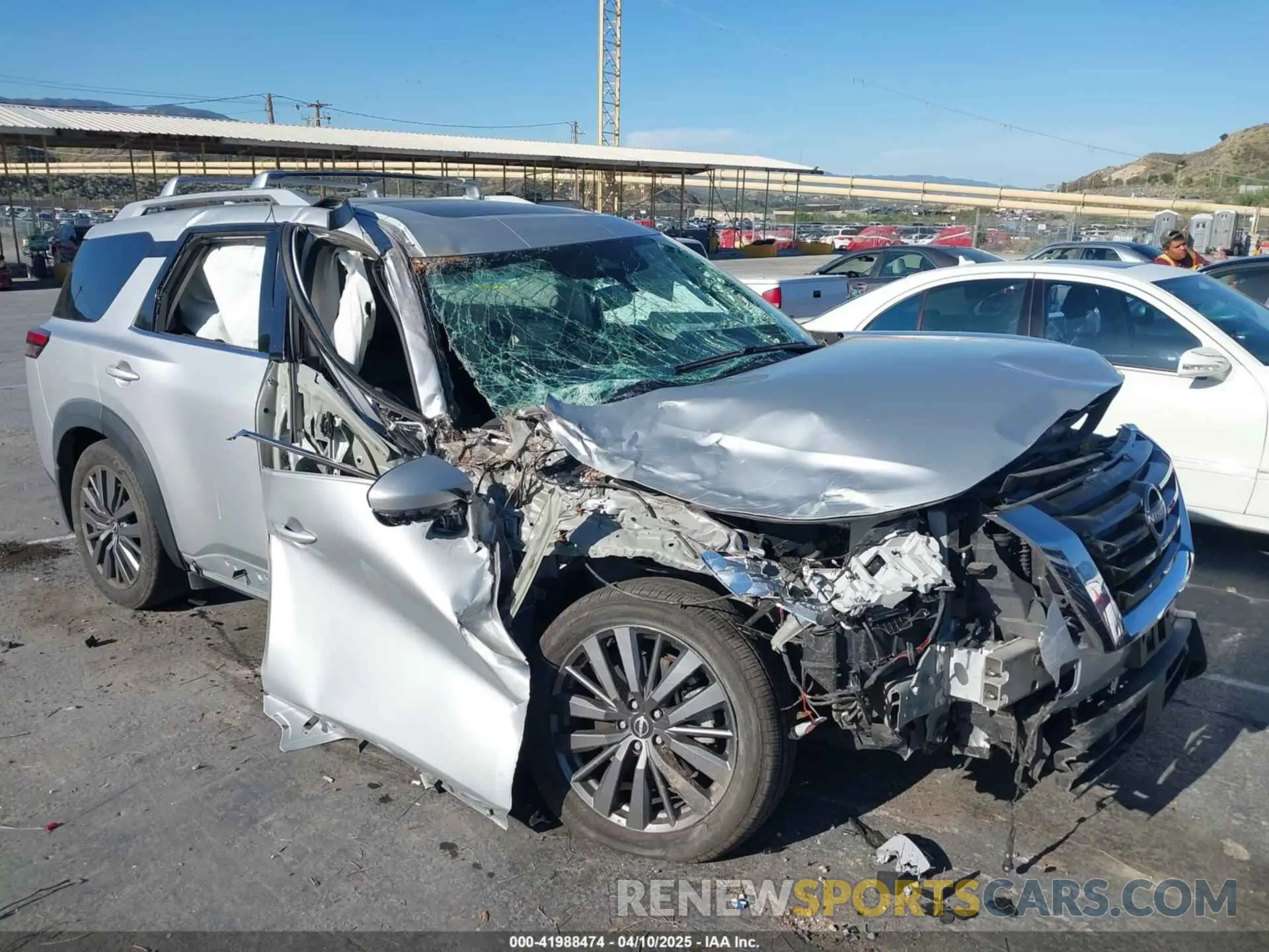 6 fotografías del automóvil dañado 5N1DR3CB0NC217264 NISSAN PATHFINDER 2022