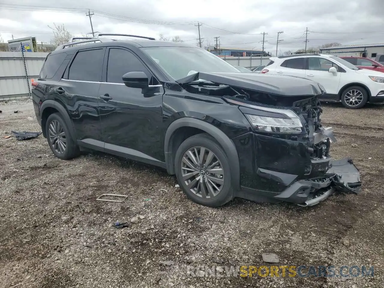 4 fotografías del automóvil dañado 5N1DR3CB2NC236186 NISSAN PATHFINDER 2022