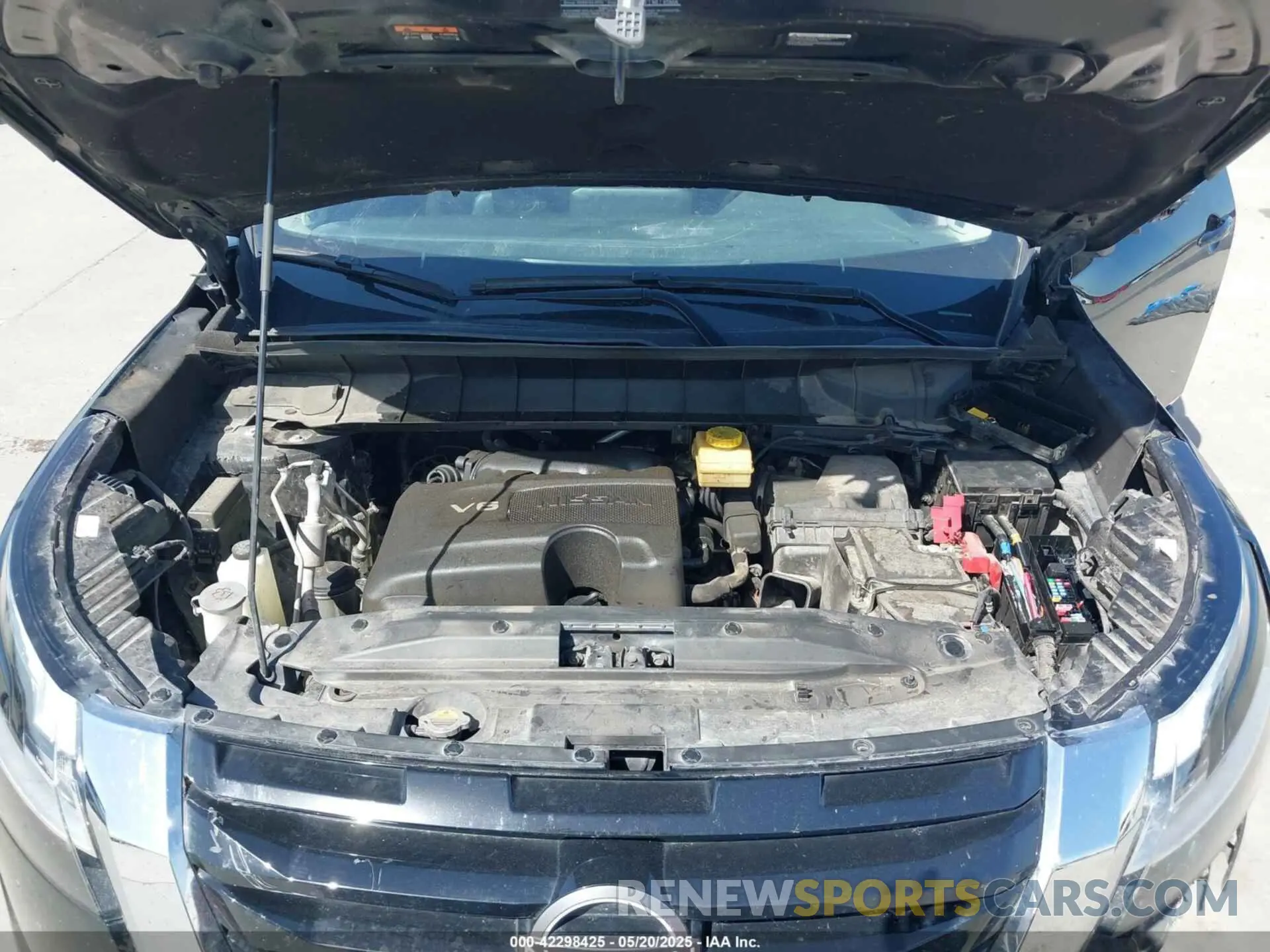 10 fotografías del automóvil dañado 5N1DR3CB7NC211557 NISSAN PATHFINDER 2022