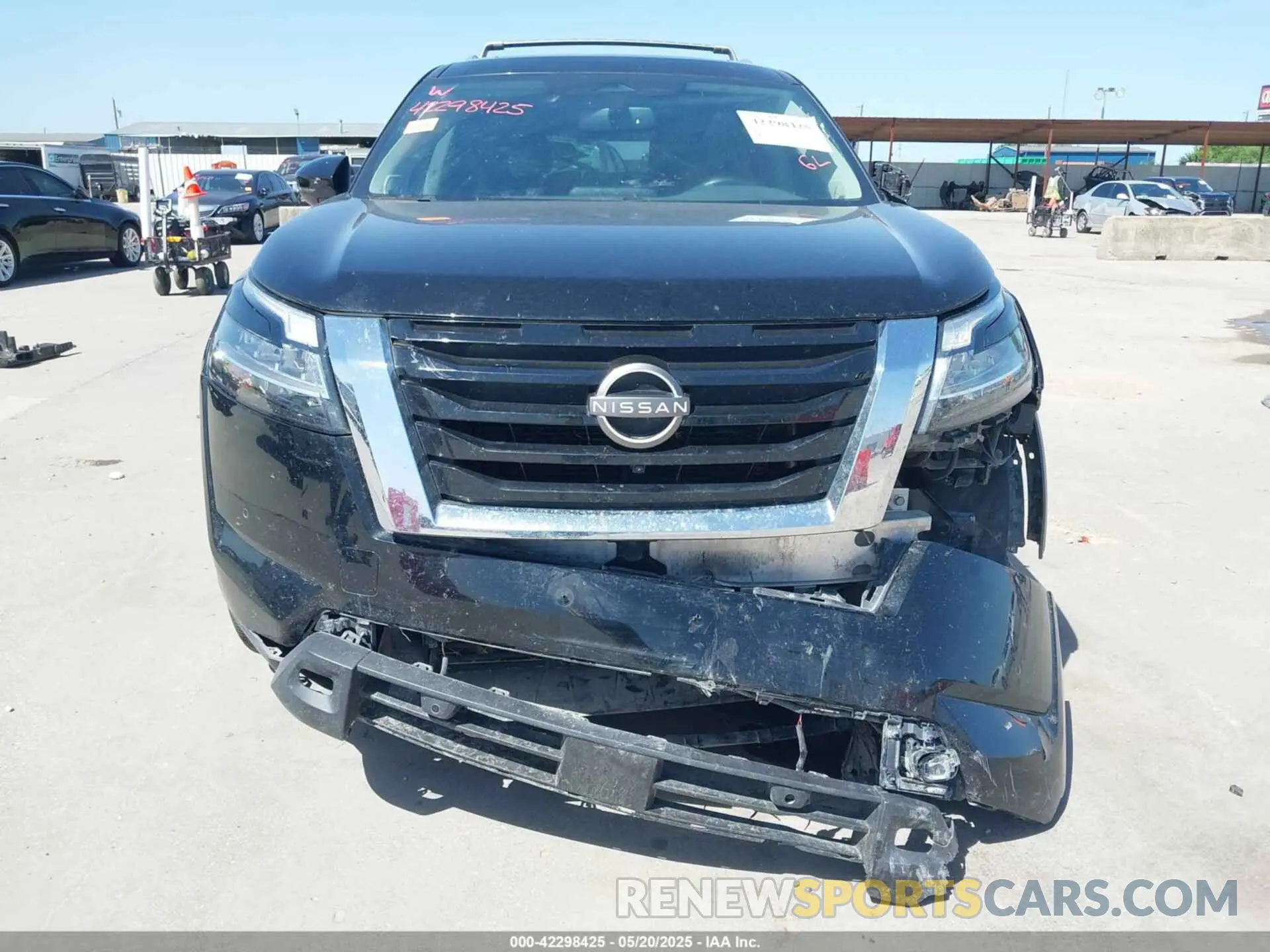 12 fotografías del automóvil dañado 5N1DR3CB7NC211557 NISSAN PATHFINDER 2022