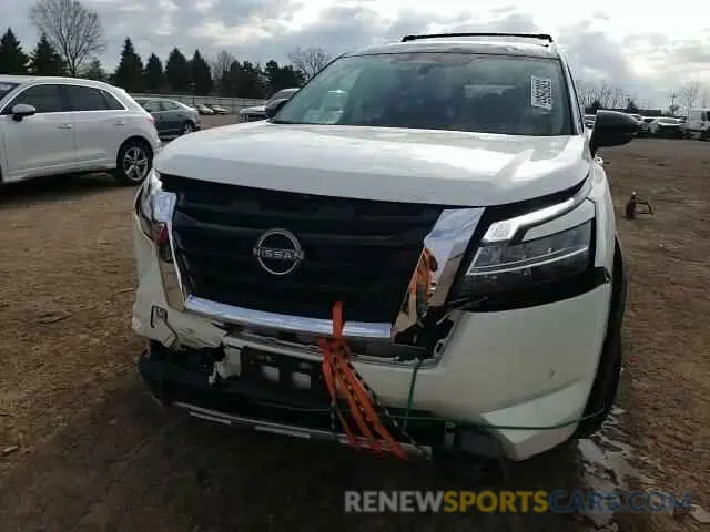 14 fotografías del automóvil dañado 5N1DR3CC0NC253996 NISSAN PATHFINDER 2022