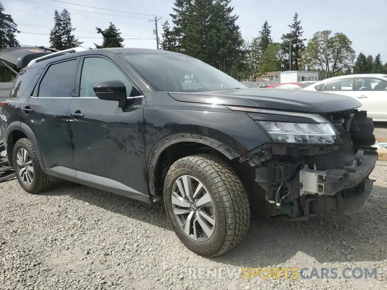 4 fotografías del automóvil dañado 5N1DR3CC2NC265826 NISSAN PATHFINDER 2022