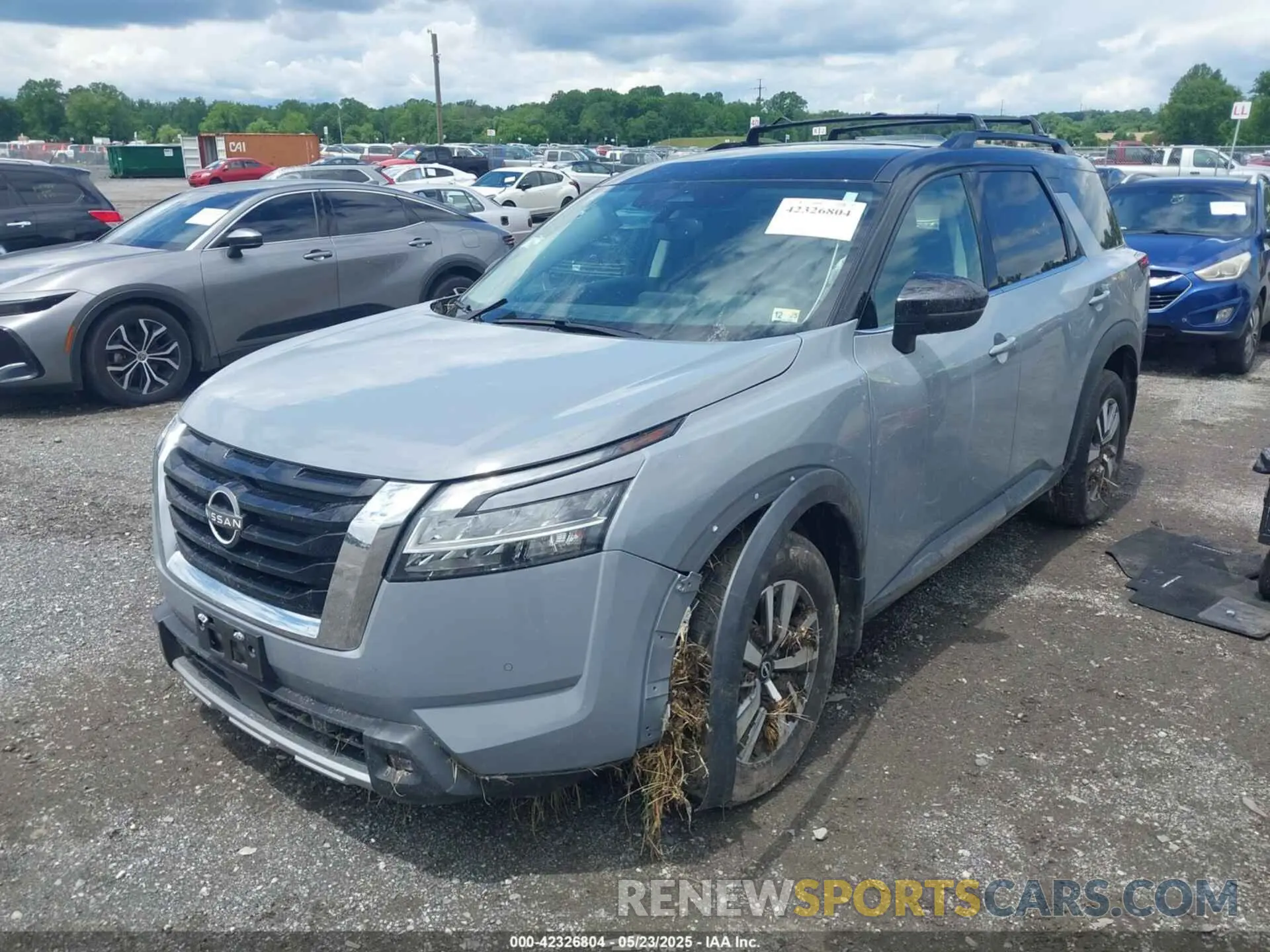 2 fotografías del automóvil dañado 5N1DR3CC3NC205313 NISSAN PATHFINDER 2022