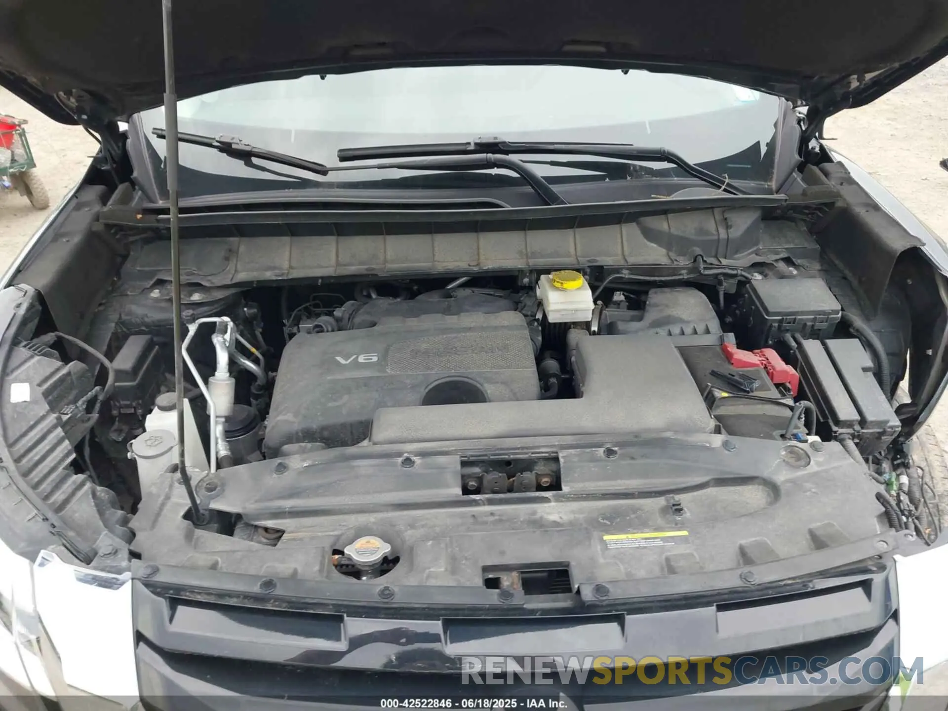 10 fotografías del automóvil dañado 5N1DR3CC3NC210320 NISSAN PATHFINDER 2022