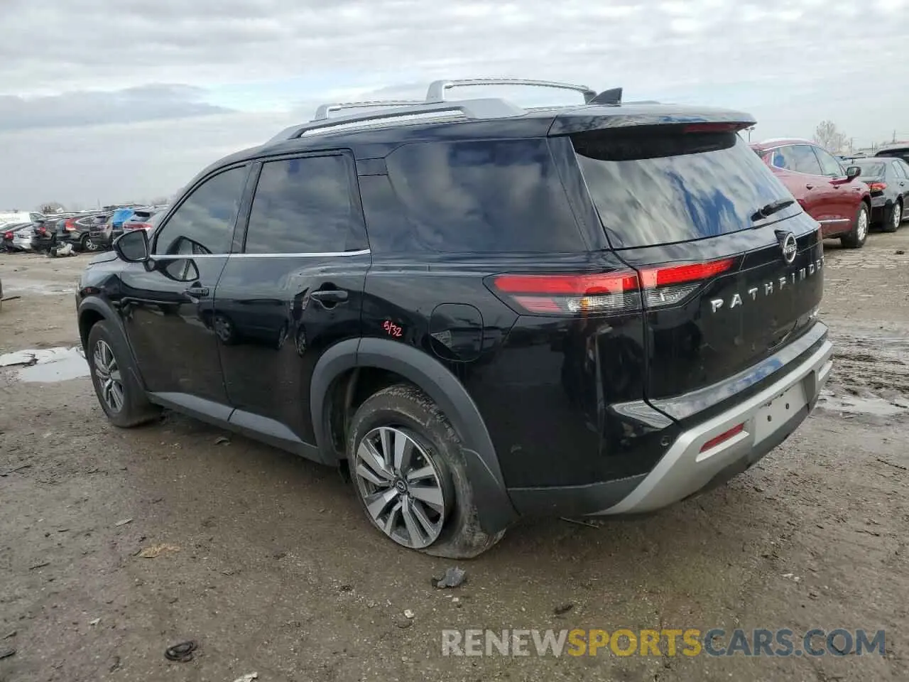 2 fotografías del automóvil dañado 5N1DR3CC5NC206530 NISSAN PATHFINDER 2022