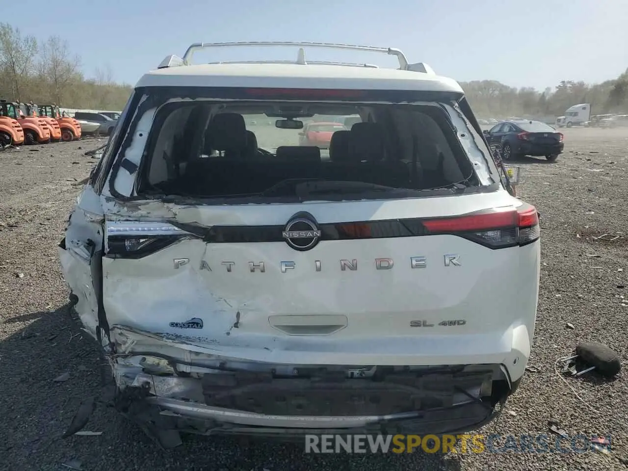 6 fotografías del automóvil dañado 5N1DR3CC7NC255826 NISSAN PATHFINDER 2022
