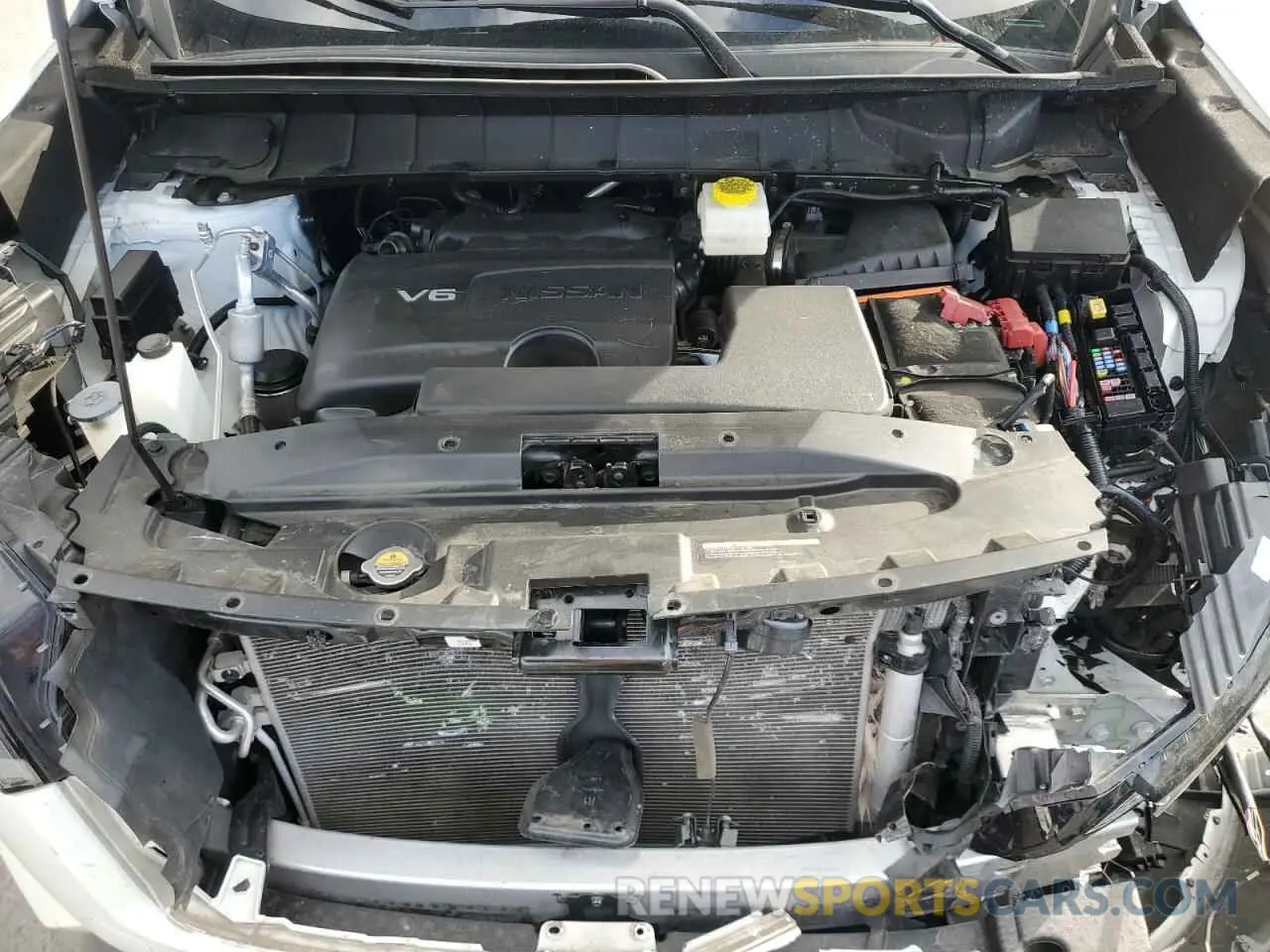 12 fotografías del automóvil dañado 5N1DR3CC9NC211472 NISSAN PATHFINDER 2022