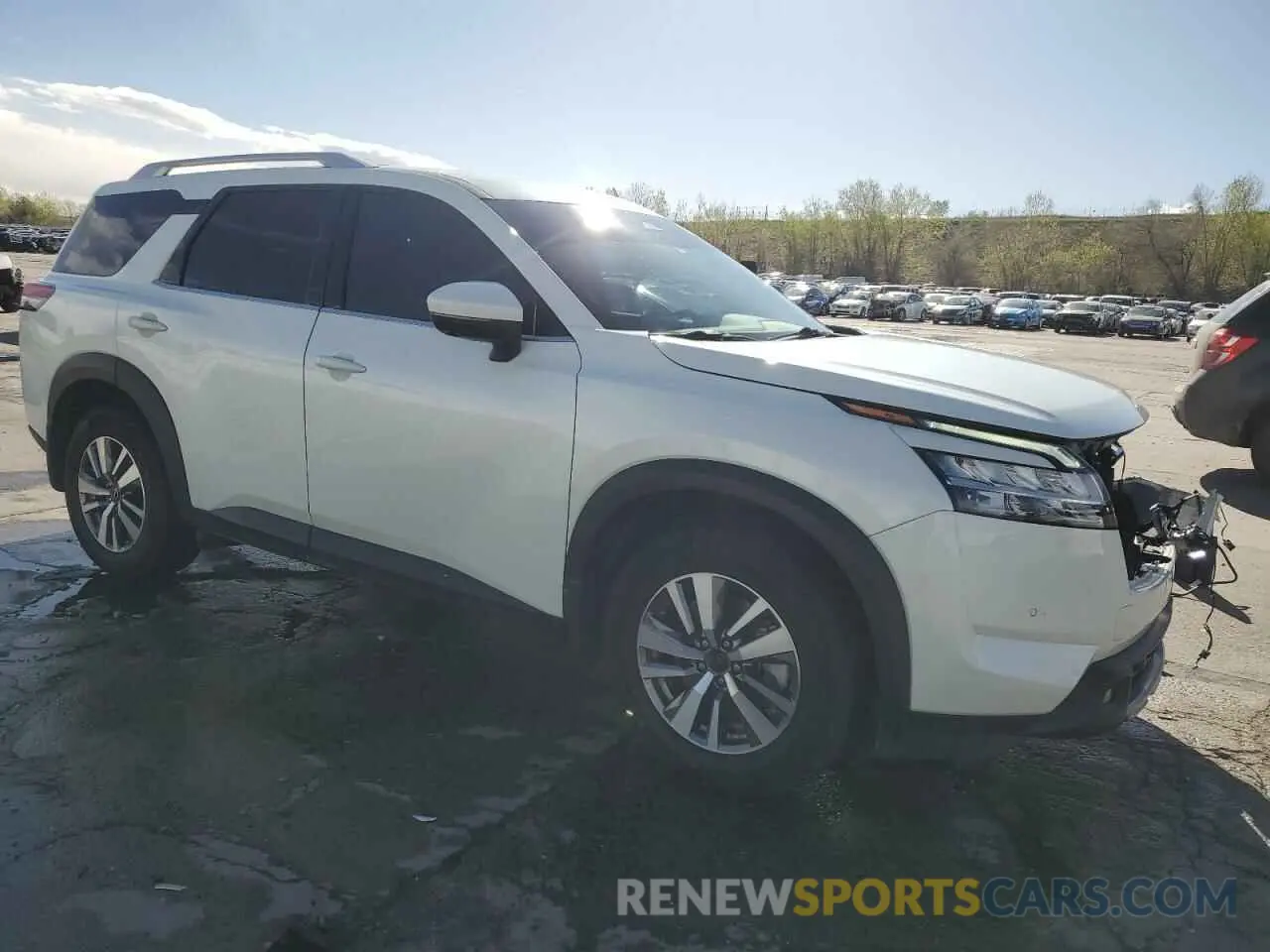 4 fotografías del automóvil dañado 5N1DR3CC9NC211472 NISSAN PATHFINDER 2022