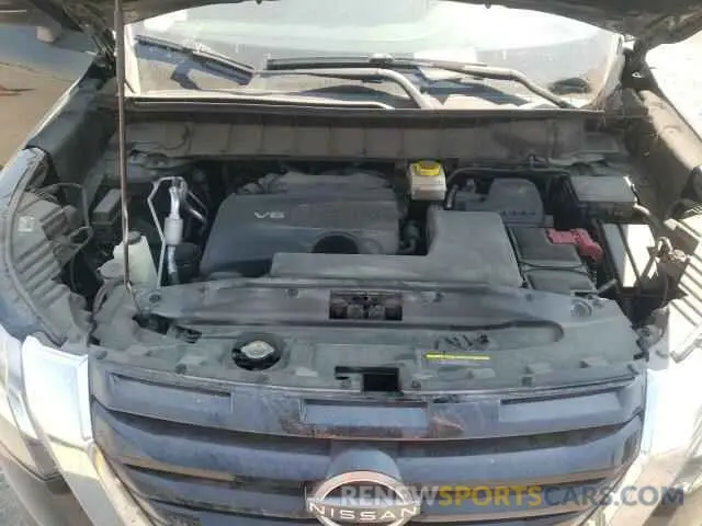 12 fotografías del automóvil dañado 5N1DR3CC9NC217191 NISSAN PATHFINDER 2022