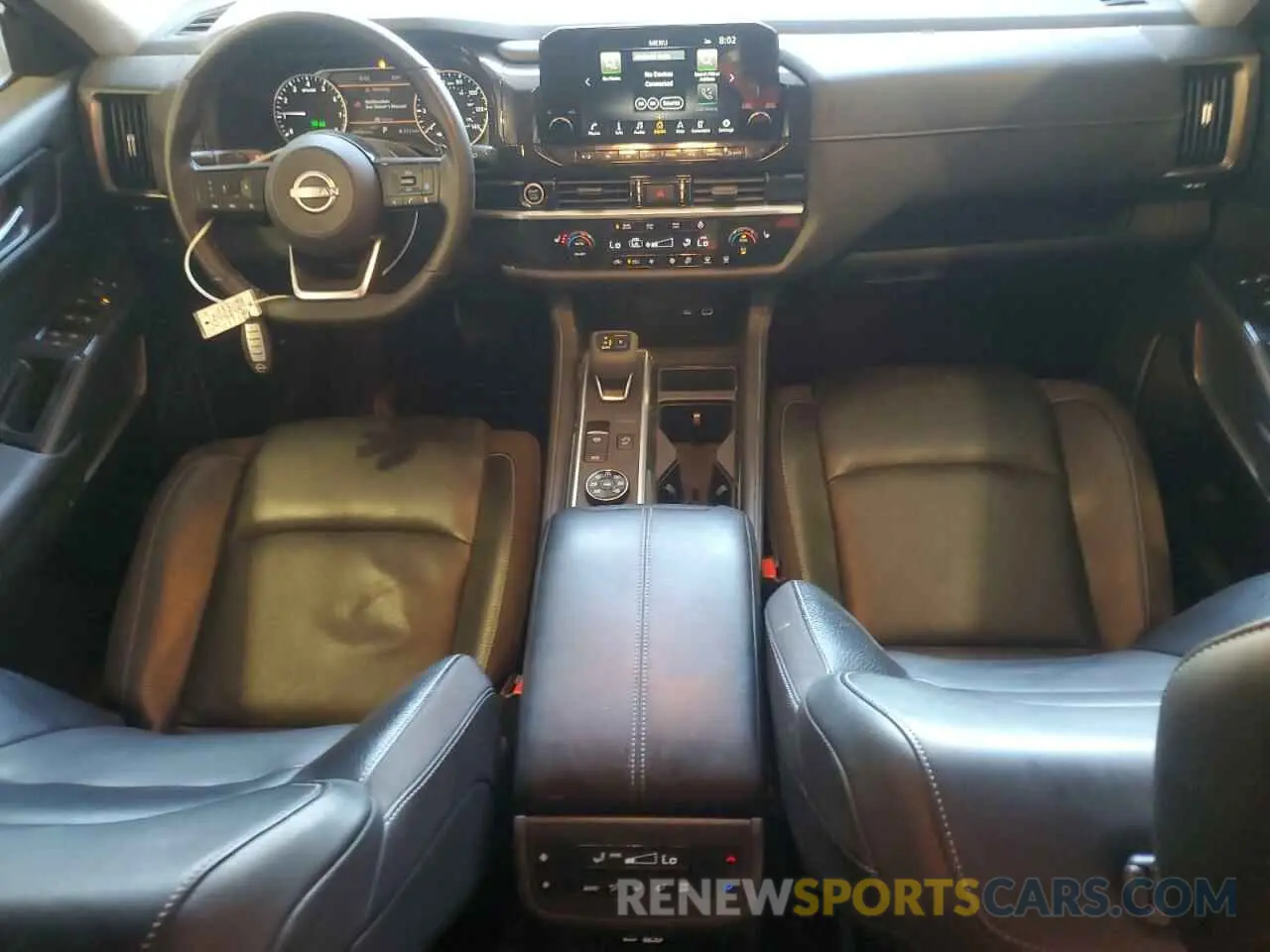 8 fotografías del automóvil dañado 5N1DR3CCXNC223100 NISSAN PATHFINDER 2022