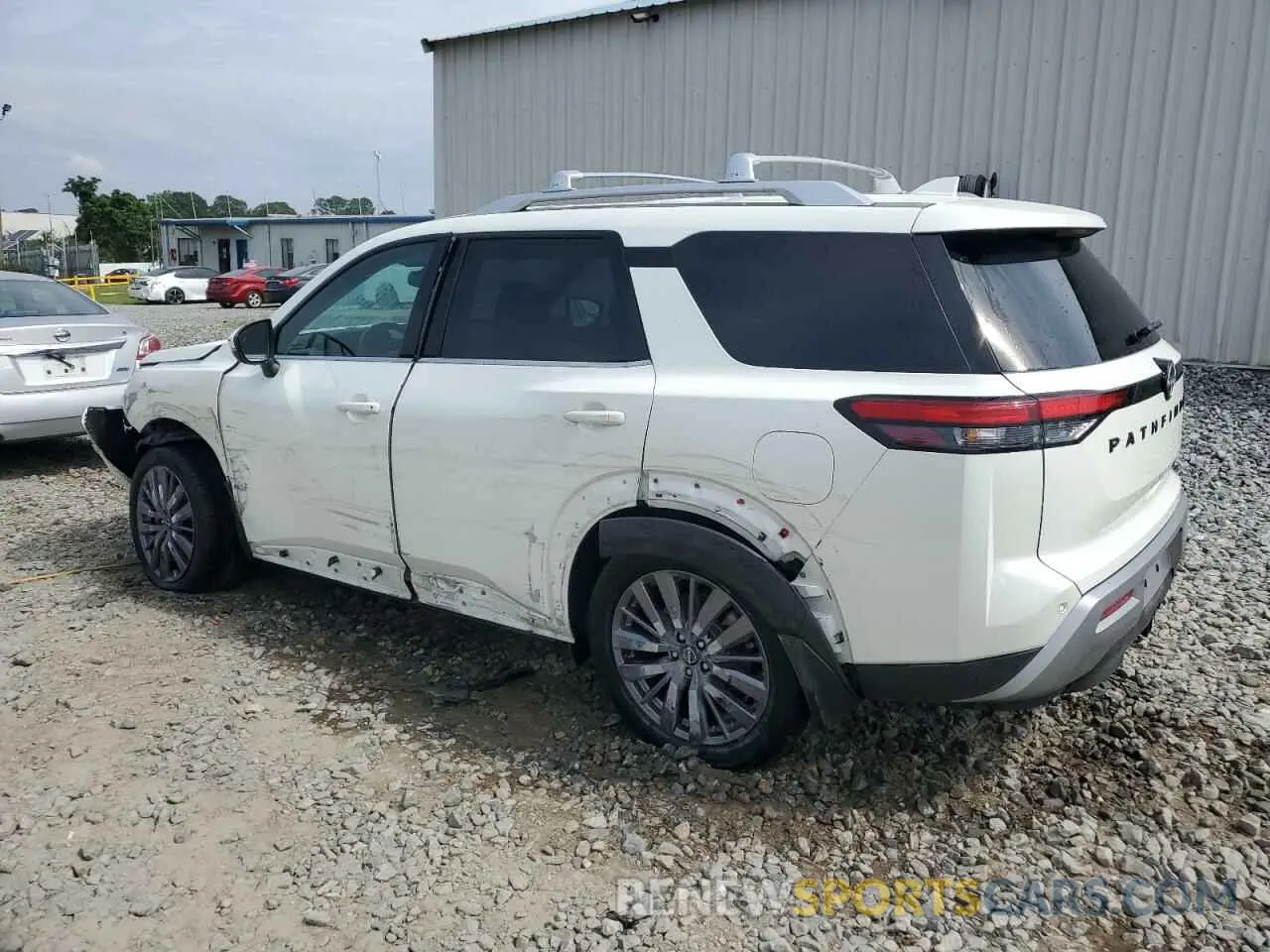 2 fotografías del automóvil dañado 5N1DR3CD9NC223954 NISSAN PATHFINDER 2022