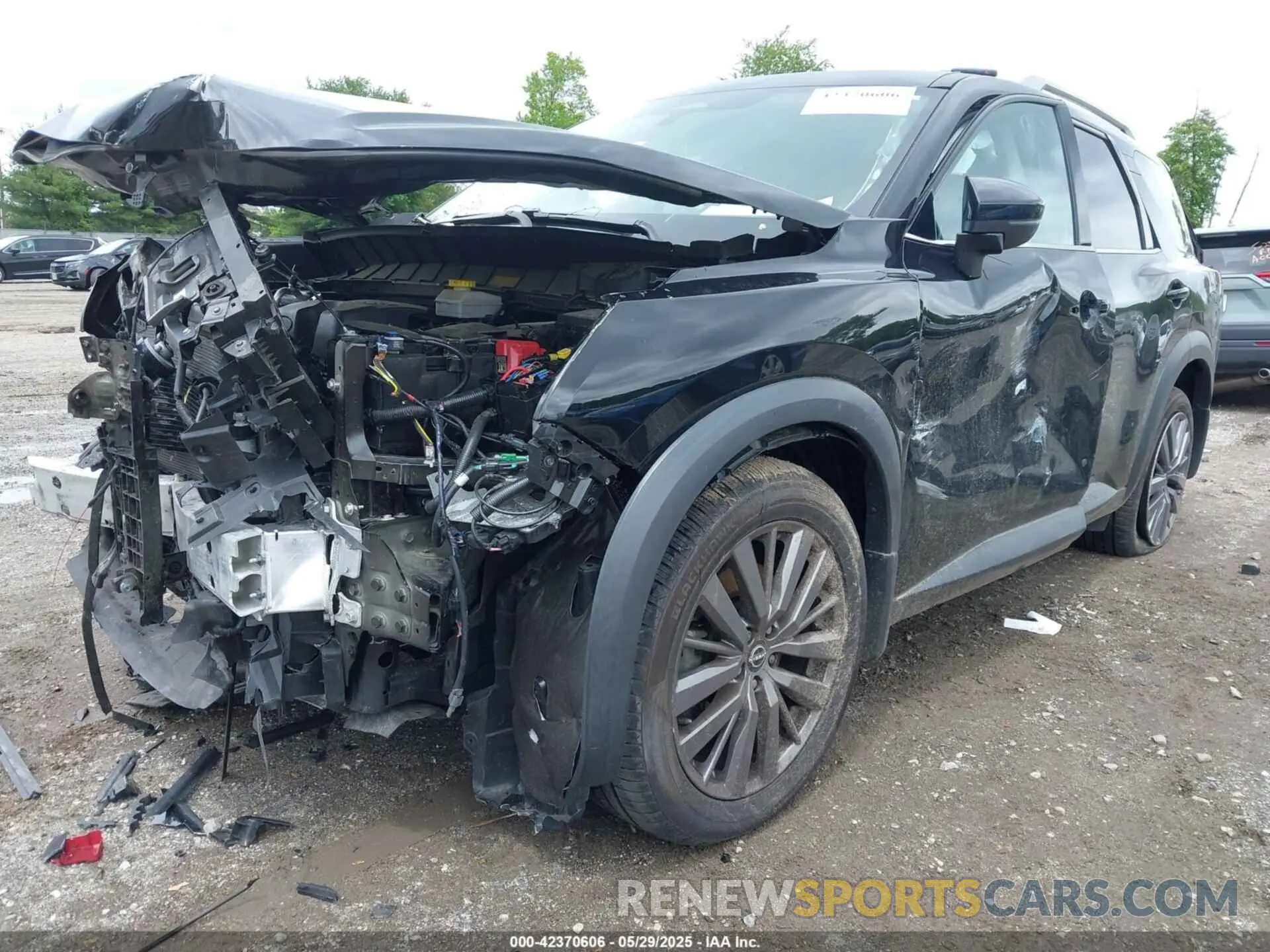 6 fotografías del automóvil dañado 5N1DR3CE2NC225098 NISSAN PATHFINDER 2022