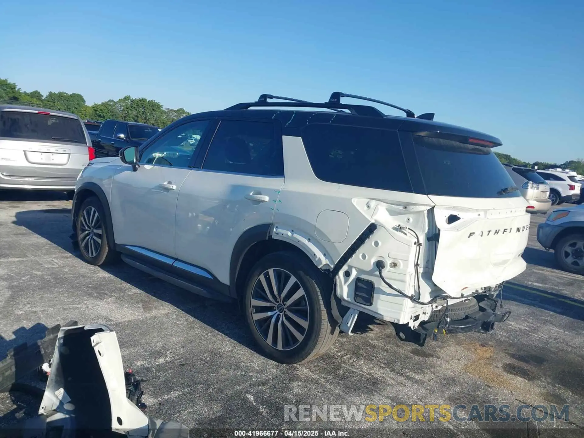 3 fotografías del automóvil dañado 5N1DR3DG2NC248445 NISSAN PATHFINDER 2022
