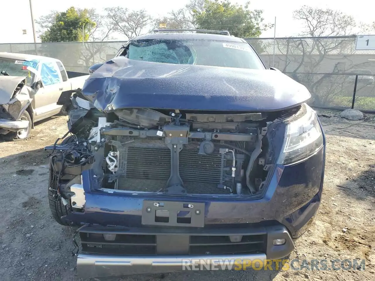 5 fotografías del automóvil dañado 5N1DR3DH5NC203427 NISSAN PATHFINDER 2022
