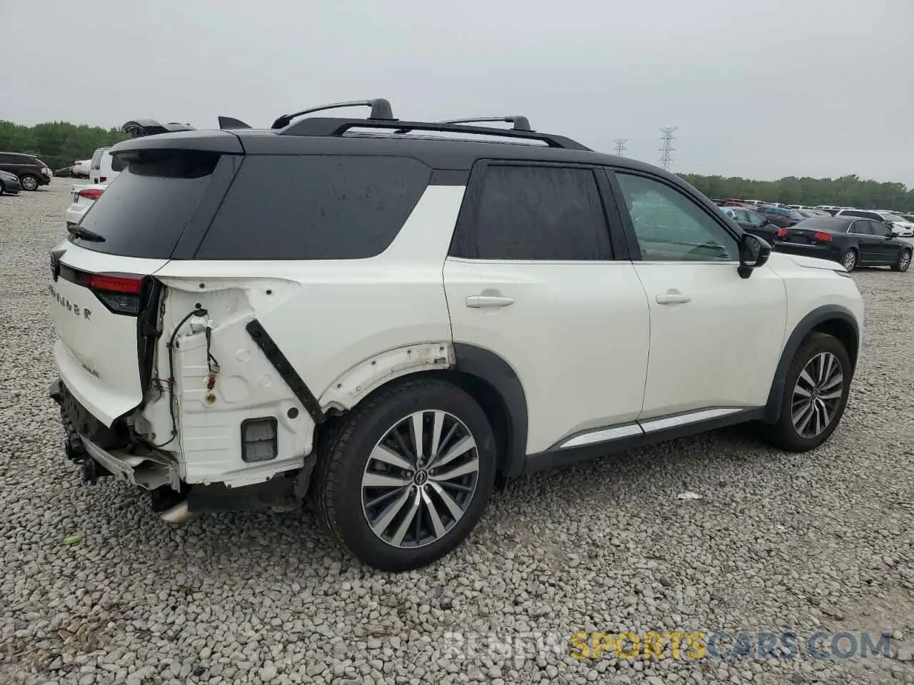 3 fotografías del automóvil dañado 5N1DR3DH8NC206161 NISSAN PATHFINDER 2022