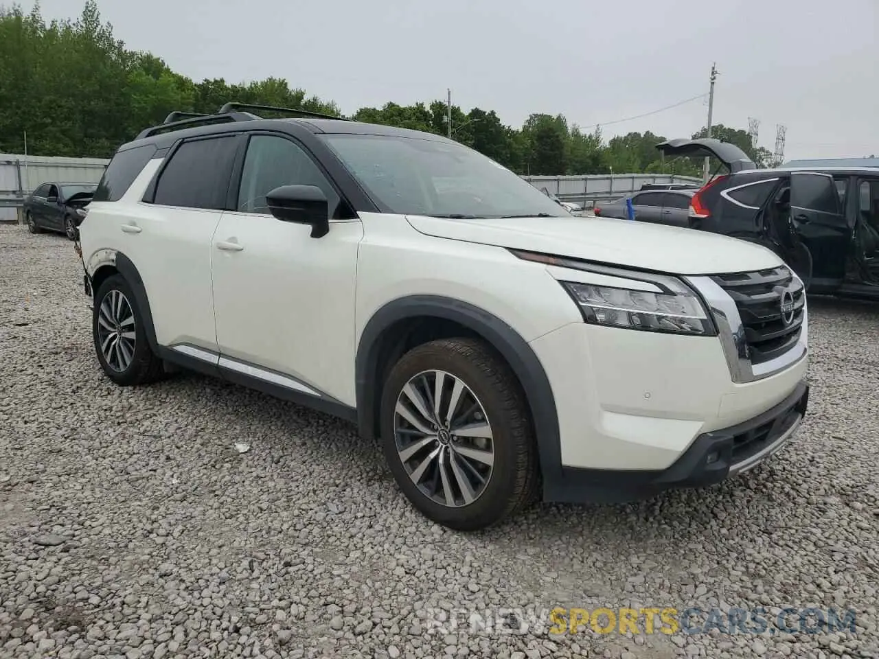 4 fotografías del automóvil dañado 5N1DR3DH8NC206161 NISSAN PATHFINDER 2022