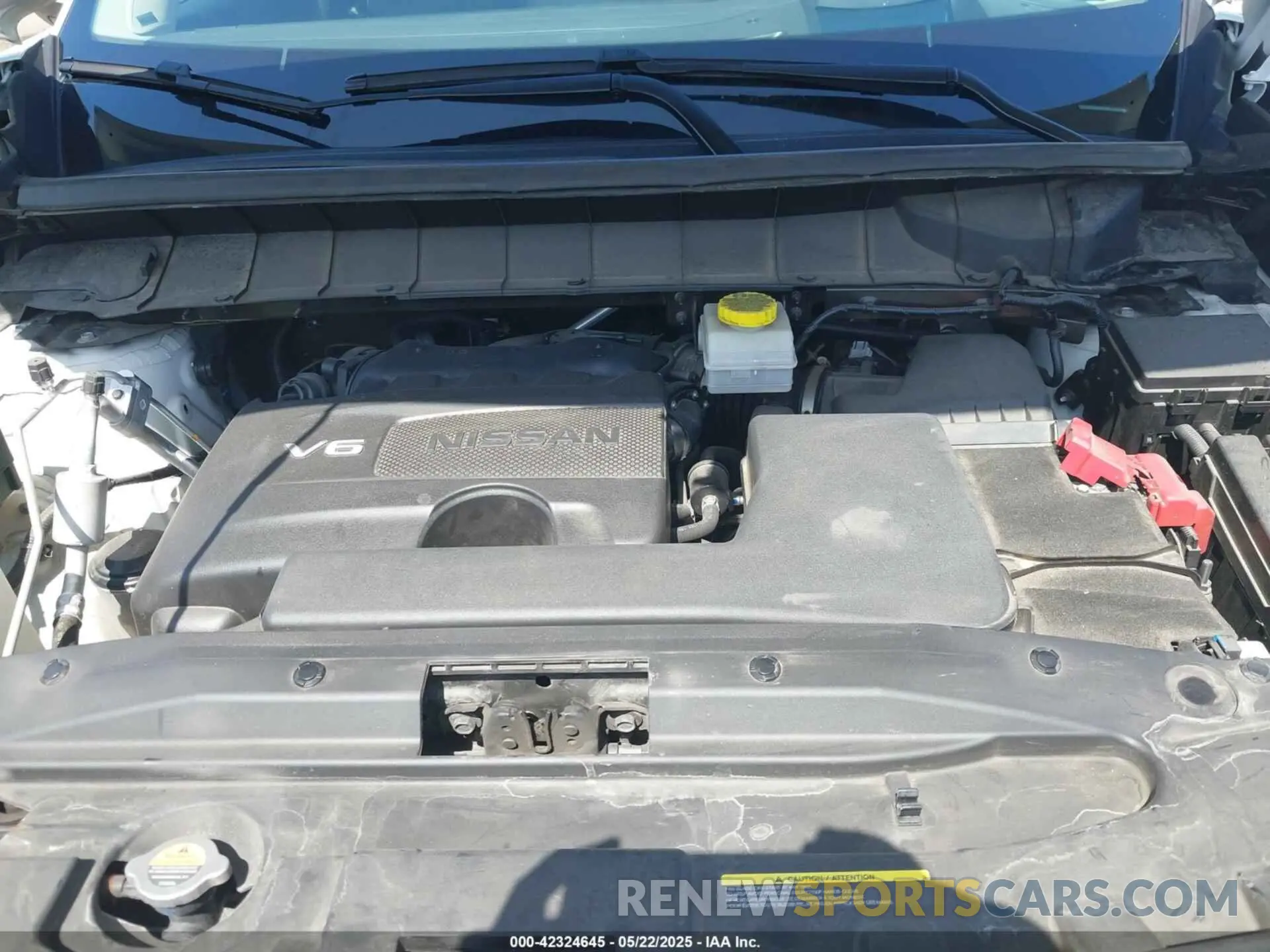 10 fotografías del automóvil dañado 5N1DR3DH9NC248614 NISSAN PATHFINDER 2022
