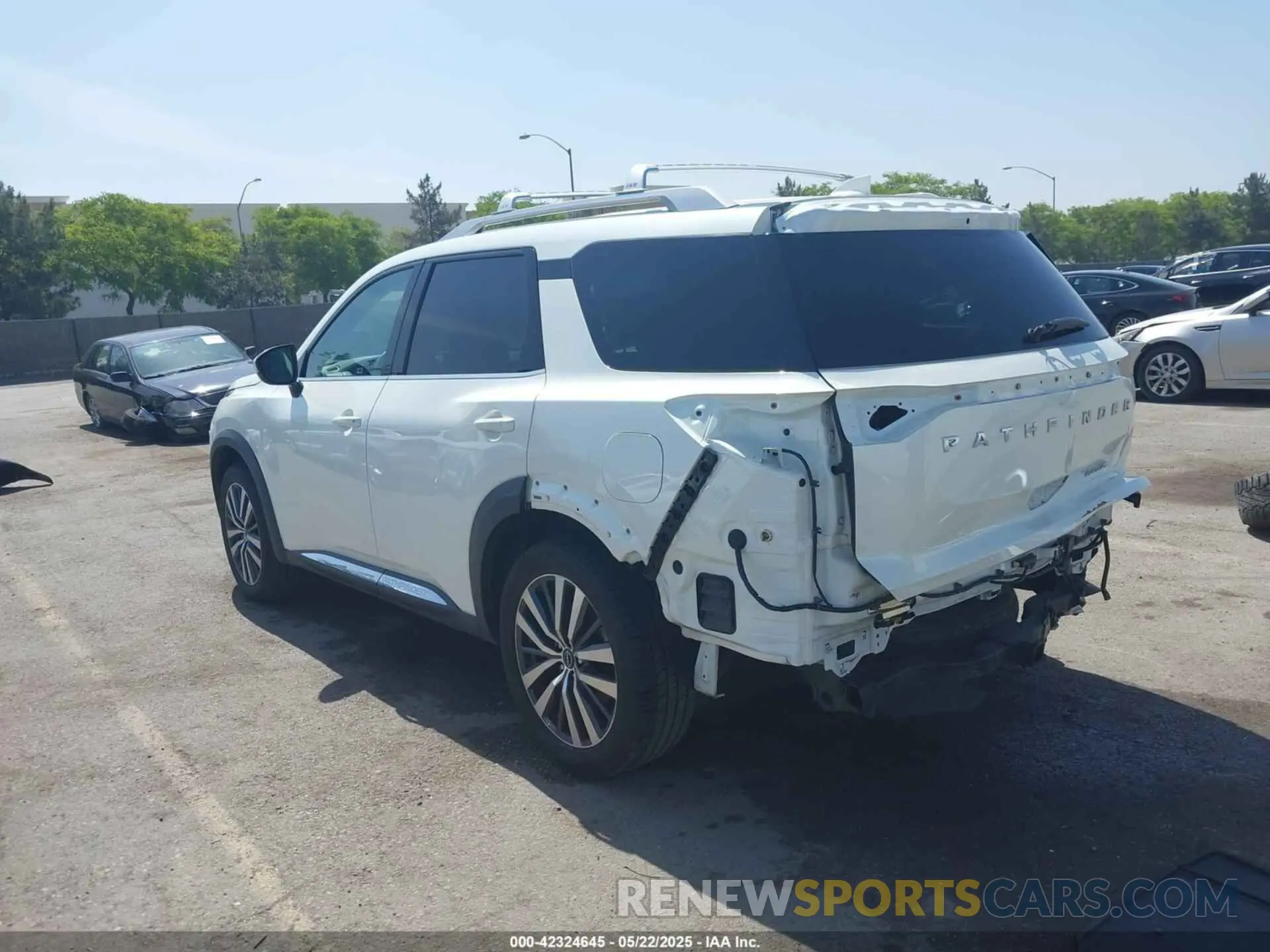 3 fotografías del automóvil dañado 5N1DR3DH9NC248614 NISSAN PATHFINDER 2022