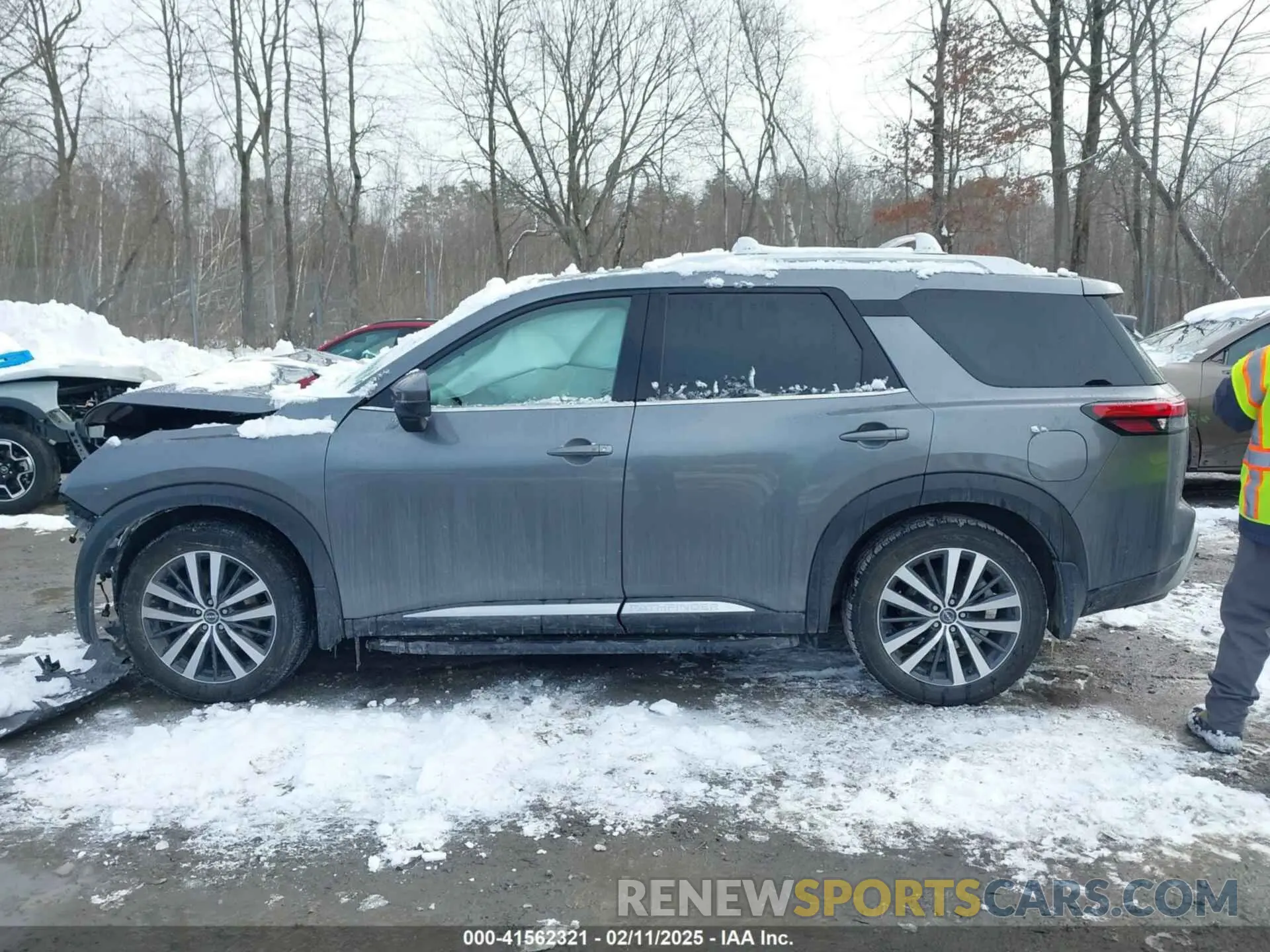 14 fotografías del automóvil dañado 5N1DR3DK1NC218034 NISSAN PATHFINDER 2022