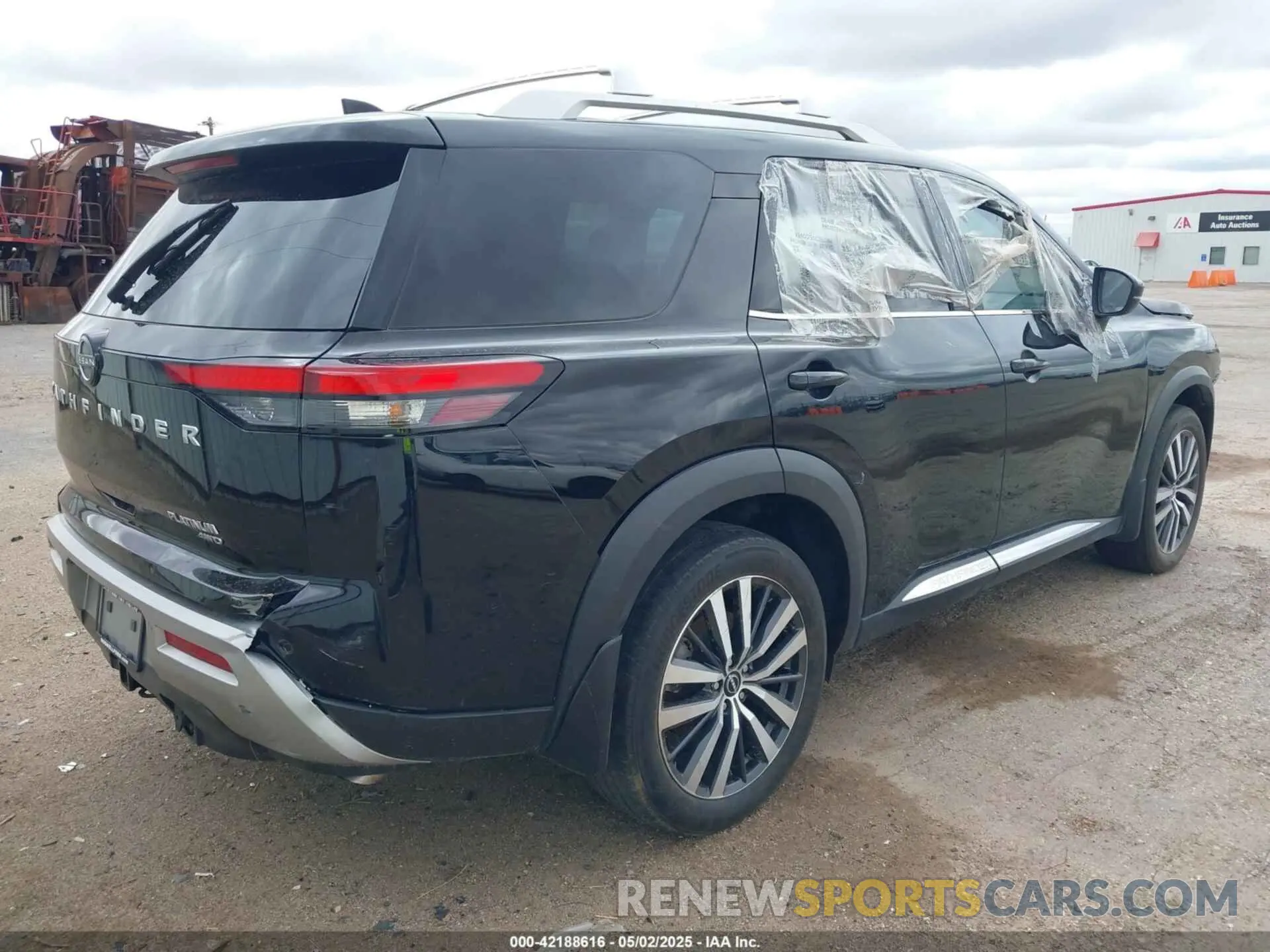 4 fotografías del automóvil dañado 5N1DR3DK4NC202667 NISSAN PATHFINDER 2022
