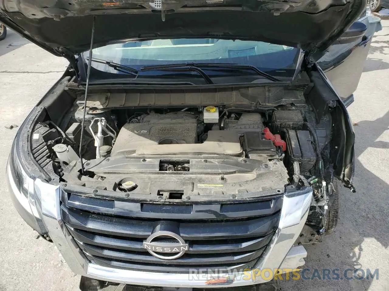 12 fotografías del automóvil dañado 5N1DR3DK8NC227796 NISSAN PATHFINDER 2022