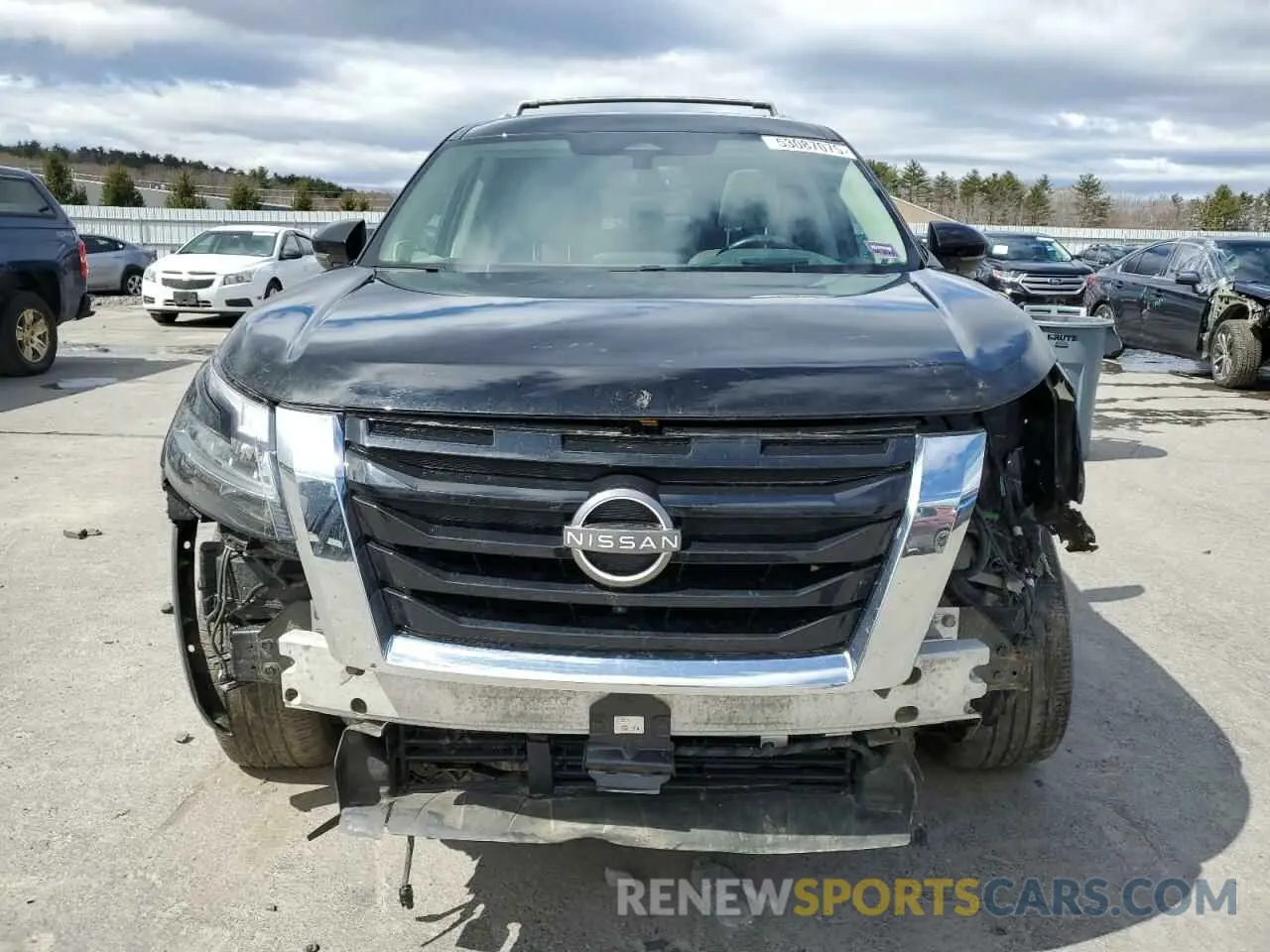 5 fotografías del automóvil dañado 5N1DR3DK8NC227796 NISSAN PATHFINDER 2022