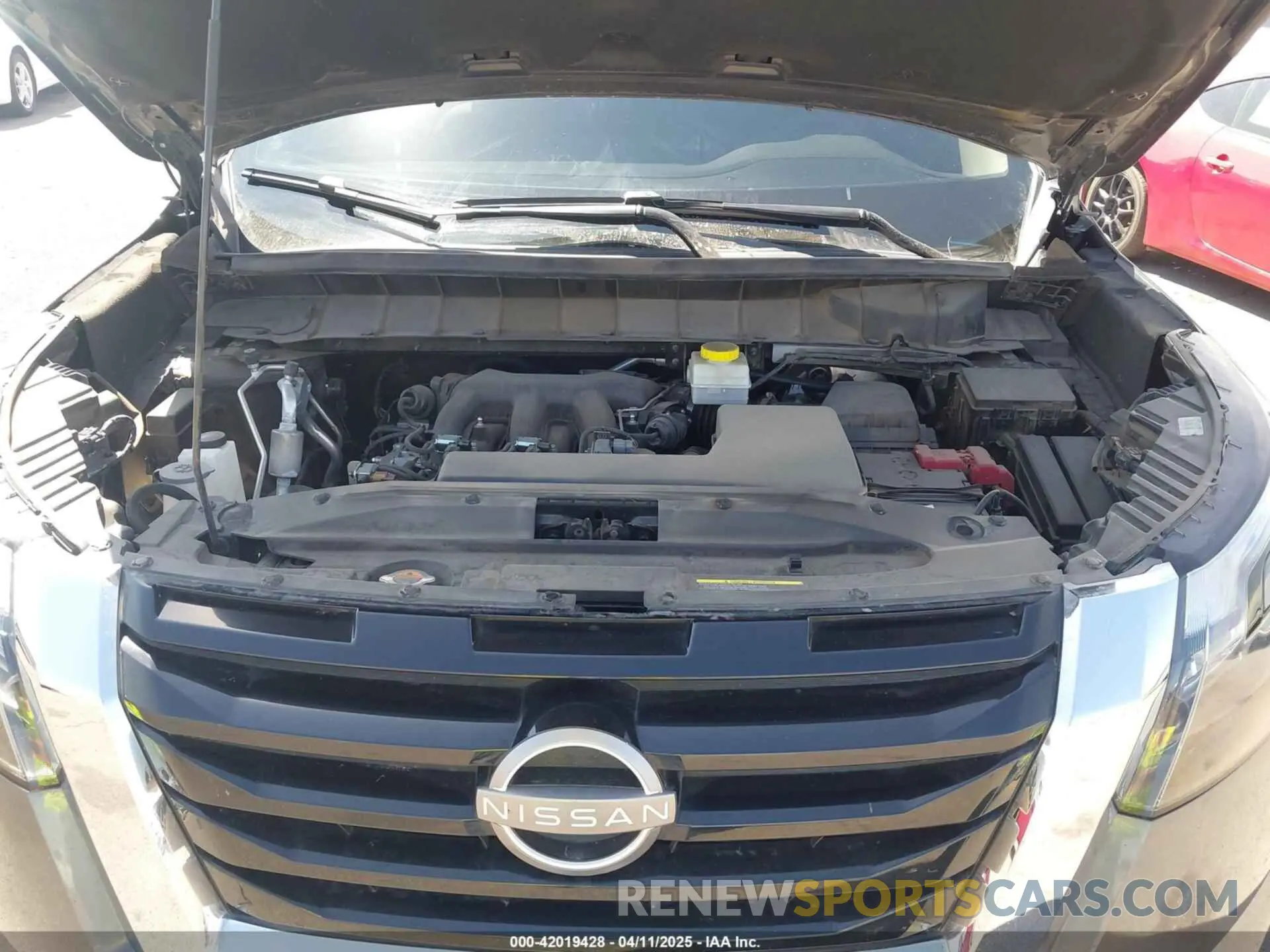 10 fotografías del automóvil dañado 5N1DR3AA9PC256805 NISSAN PATHFINDER 2023