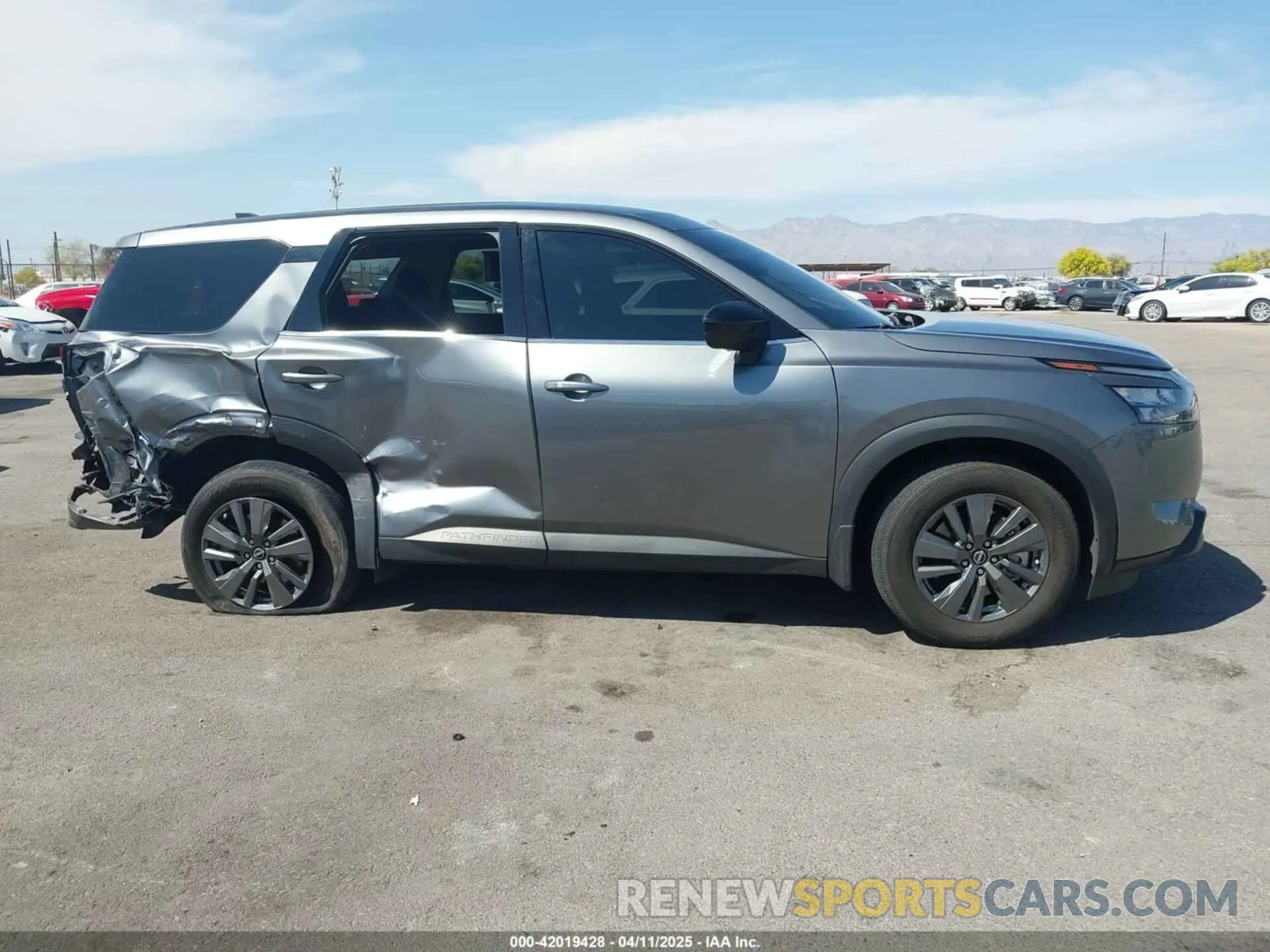 14 fotografías del automóvil dañado 5N1DR3AA9PC256805 NISSAN PATHFINDER 2023