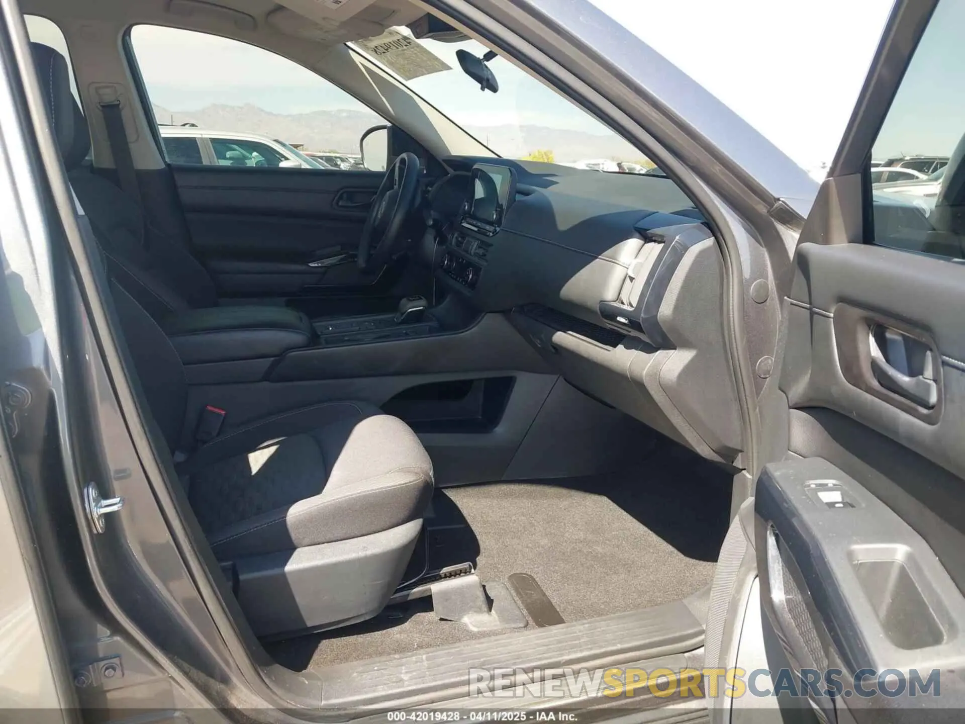 5 fotografías del automóvil dañado 5N1DR3AA9PC256805 NISSAN PATHFINDER 2023