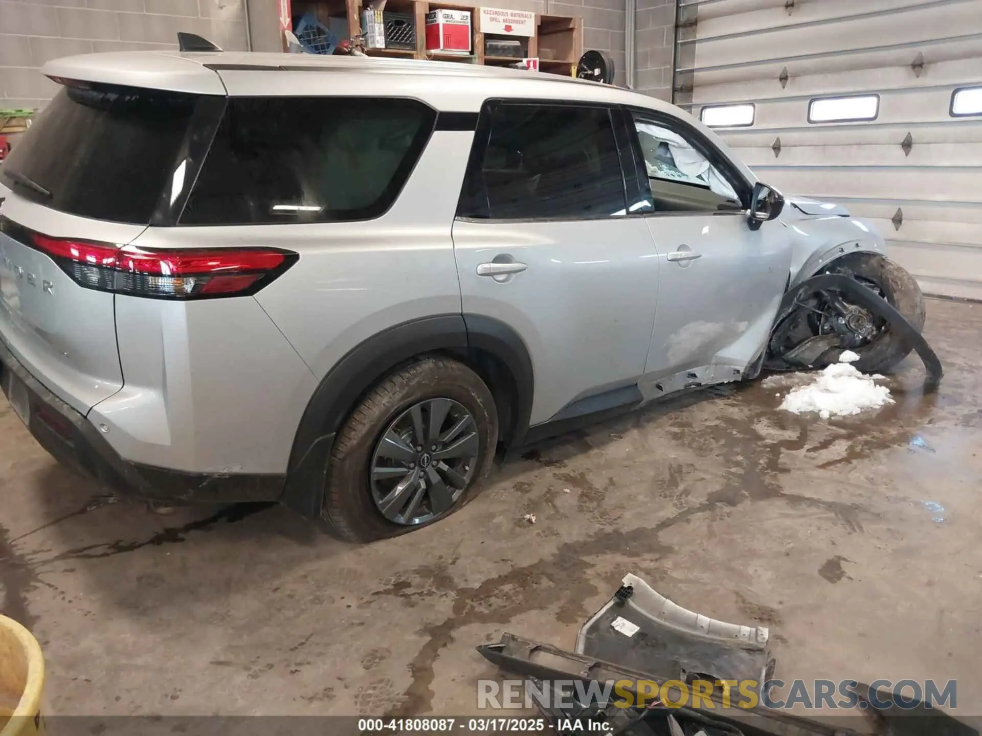 4 fotografías del automóvil dañado 5N1DR3AC3PC219508 NISSAN PATHFINDER 2023