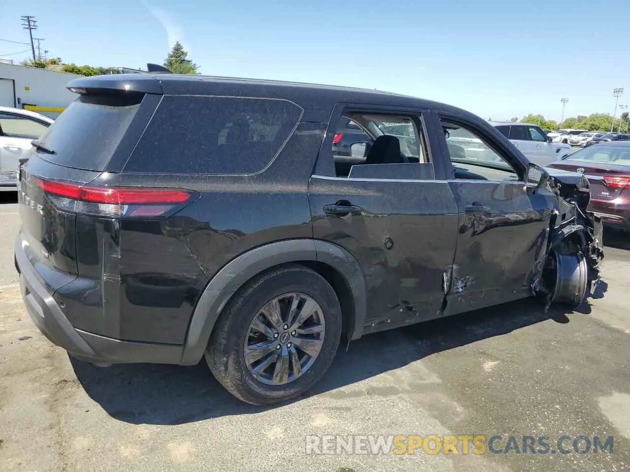 3 fotografías del automóvil dañado 5N1DR3AC4PC261640 NISSAN PATHFINDER 2023