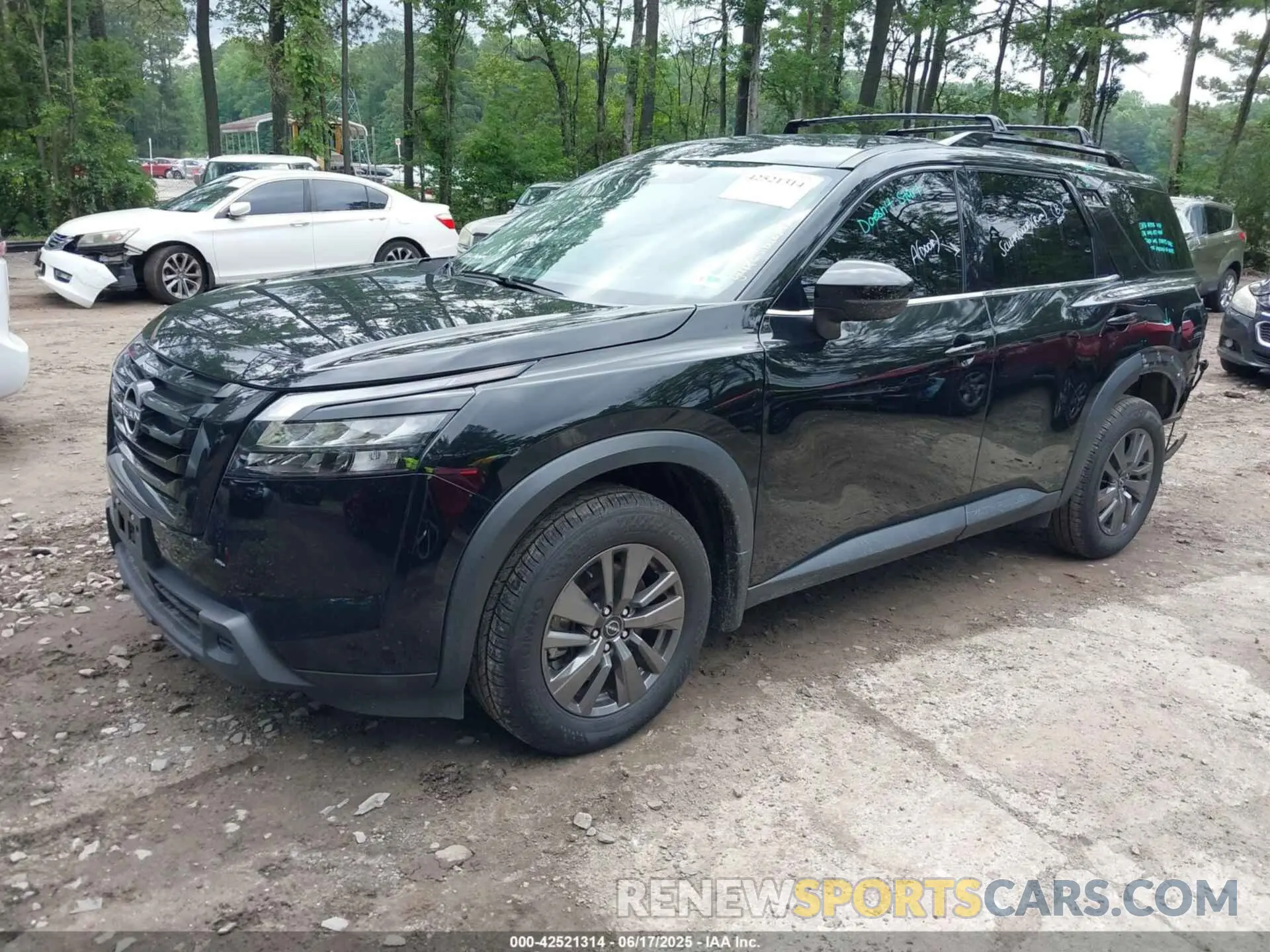 2 fotografías del automóvil dañado 5N1DR3BA0PC259347 NISSAN PATHFINDER 2023