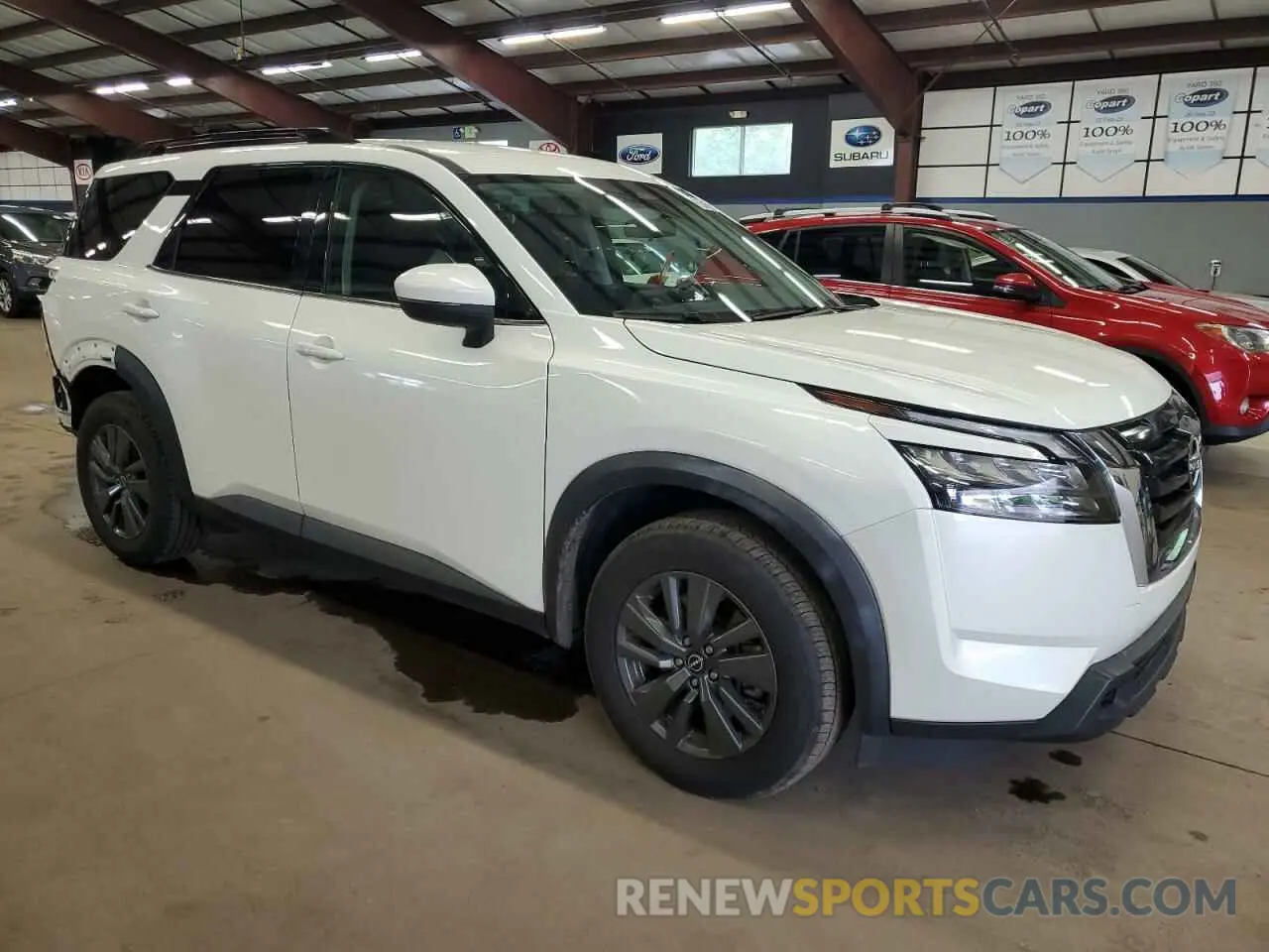 4 fotografías del automóvil dañado 5N1DR3BC1PC244857 NISSAN PATHFINDER 2023
